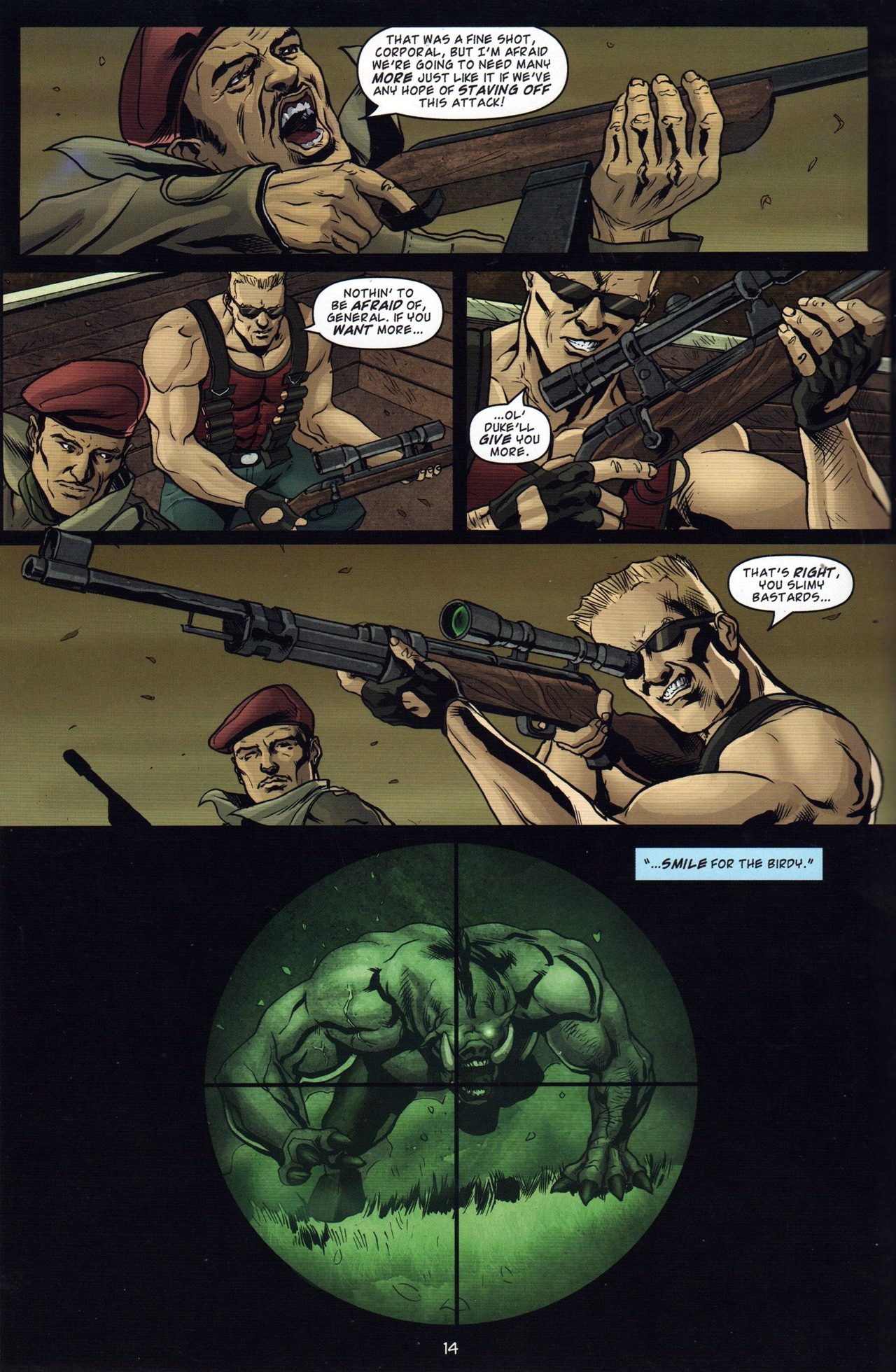 Read online Duke Nukem: Glorious Bastard comic -  Issue #3 - 15
