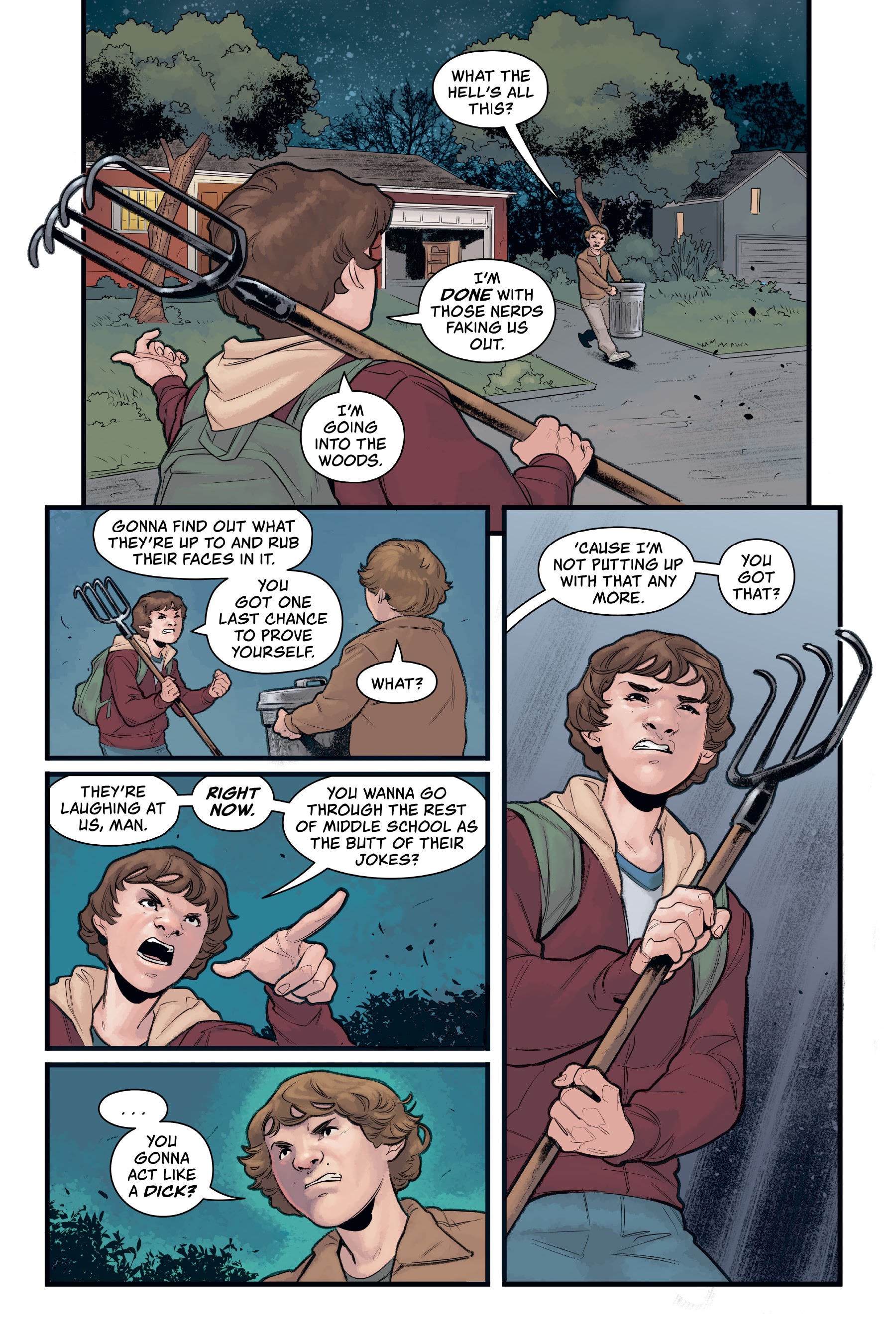 Read online Stranger Things: The Bully comic -  Issue # TPB - 48