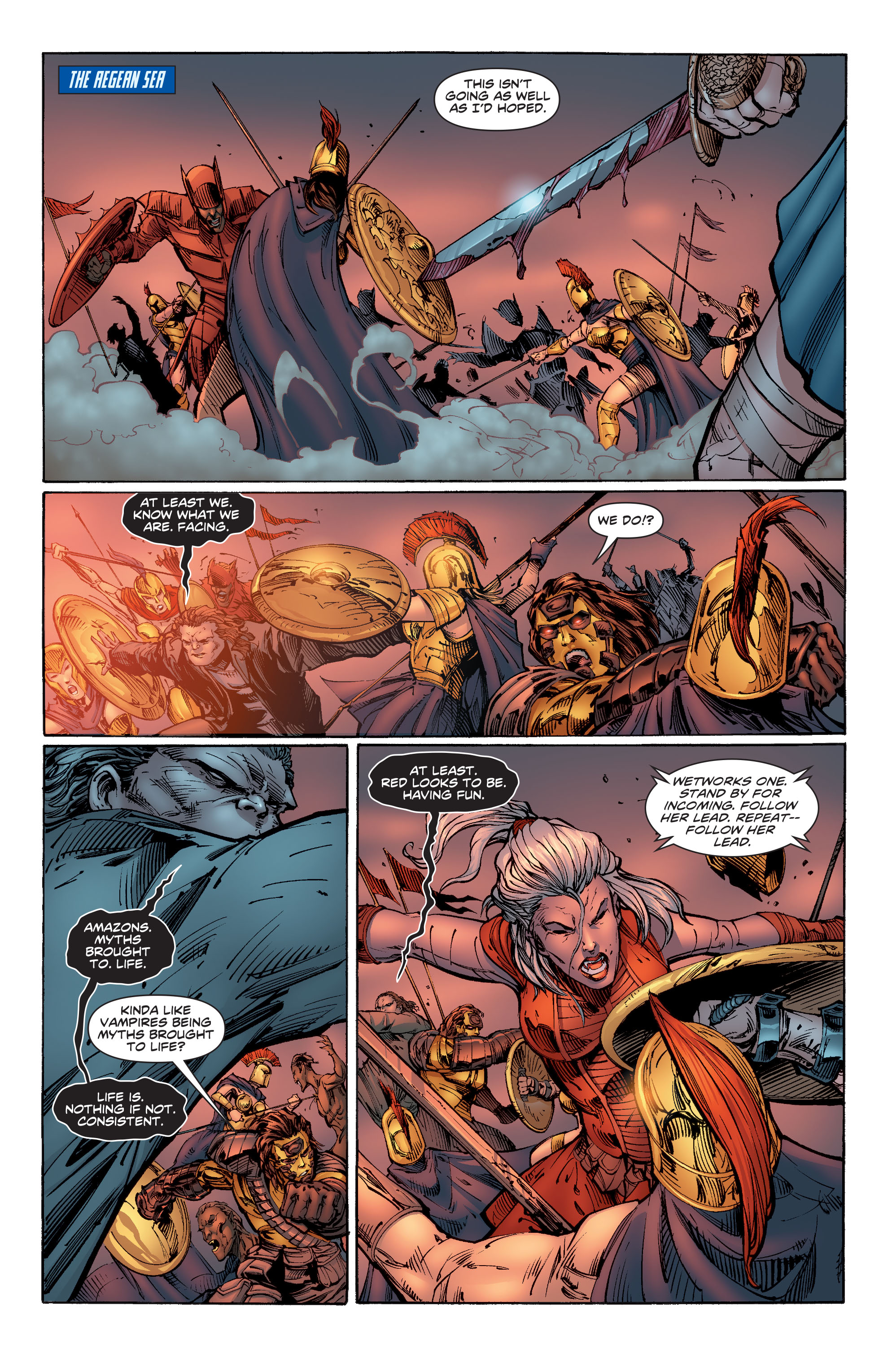 Read online DC/Wildstorm: Dreamwar comic -  Issue #4 - 9
