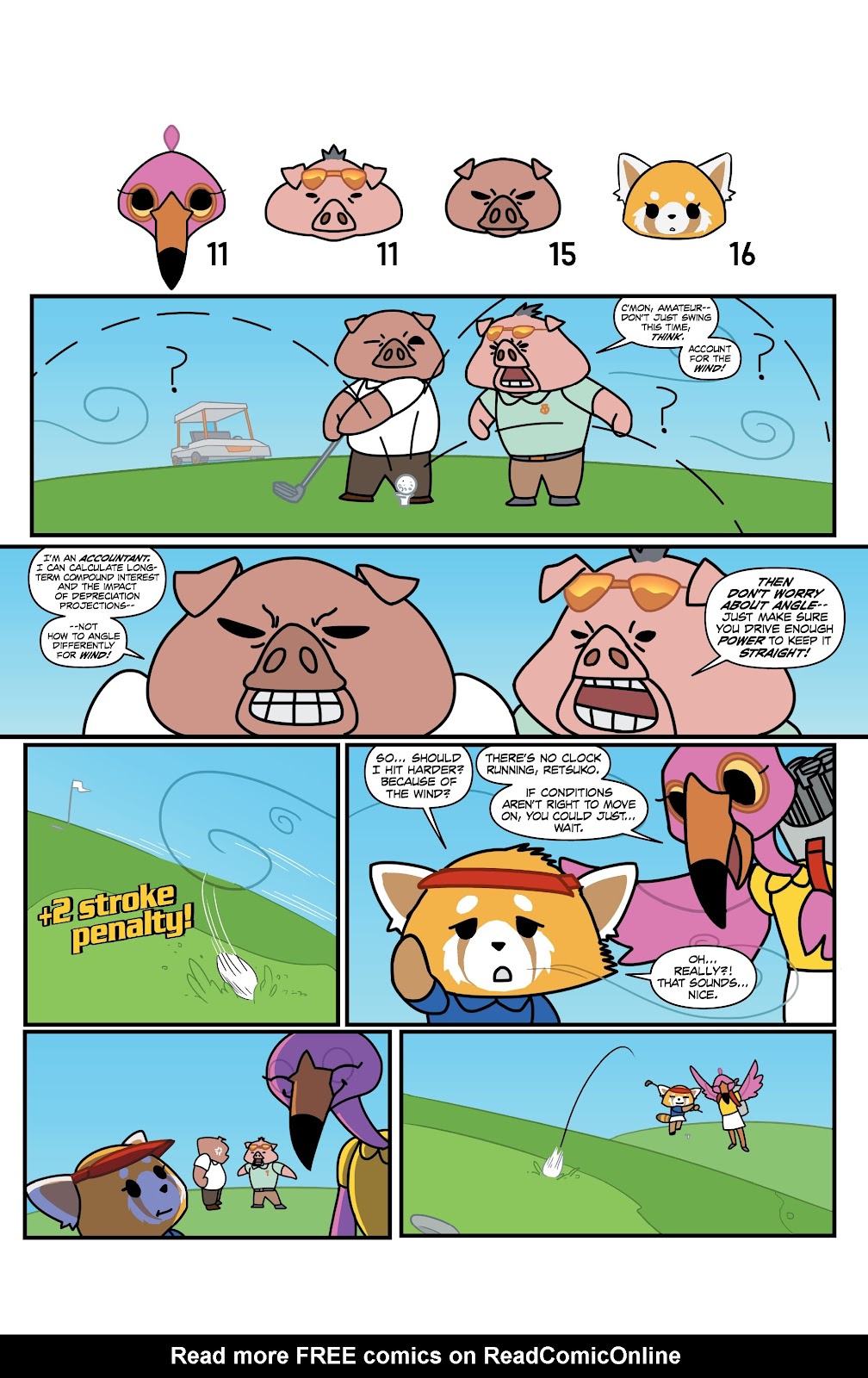 Aggretsuko Meet Her Friends issue 3 - Page 12