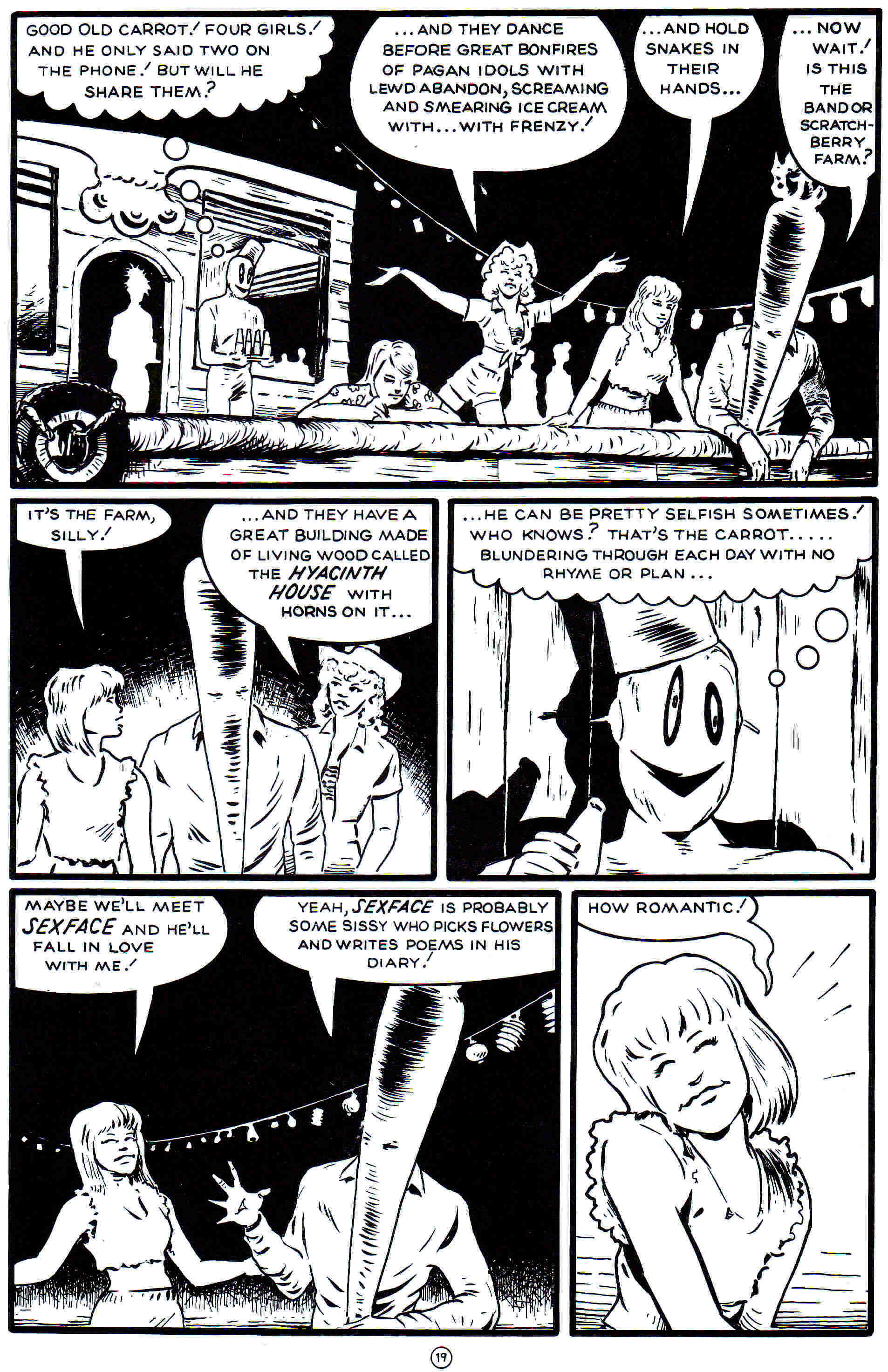 Read online Flaming Carrot Comics (1988) comic -  Issue #19 - 21