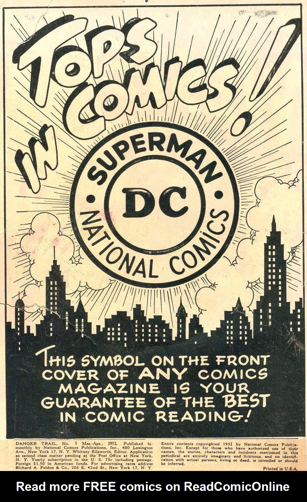 Read online Danger Trail comic -  Issue #5 - 2