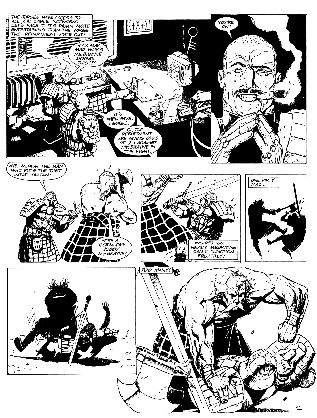 Read online Judge Dredd: The Megazine (vol. 2) comic -  Issue #63 - 35