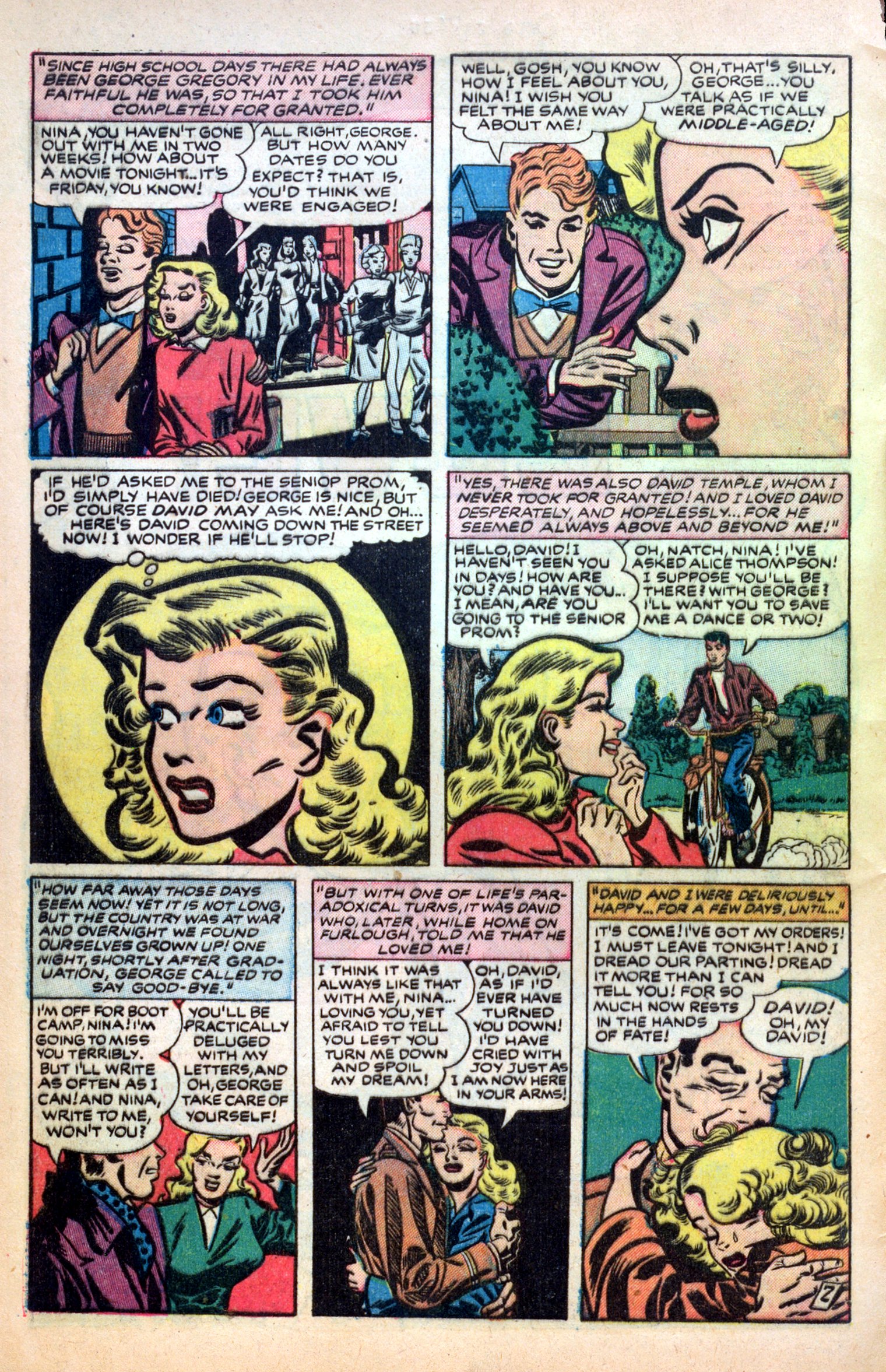 Read online Romantic Love comic -  Issue #1 - 4
