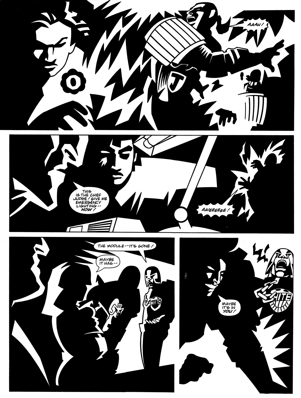 Read online Judge Dredd: The Megazine (vol. 2) comic -  Issue #61 - 18