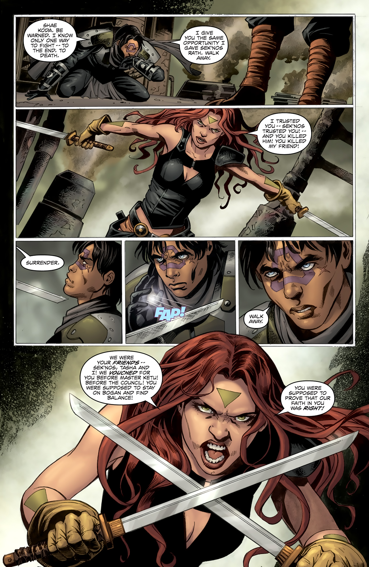 Read online Star Wars: Dawn of the Jedi - Prisoner of Bogan comic -  Issue #4 - 14