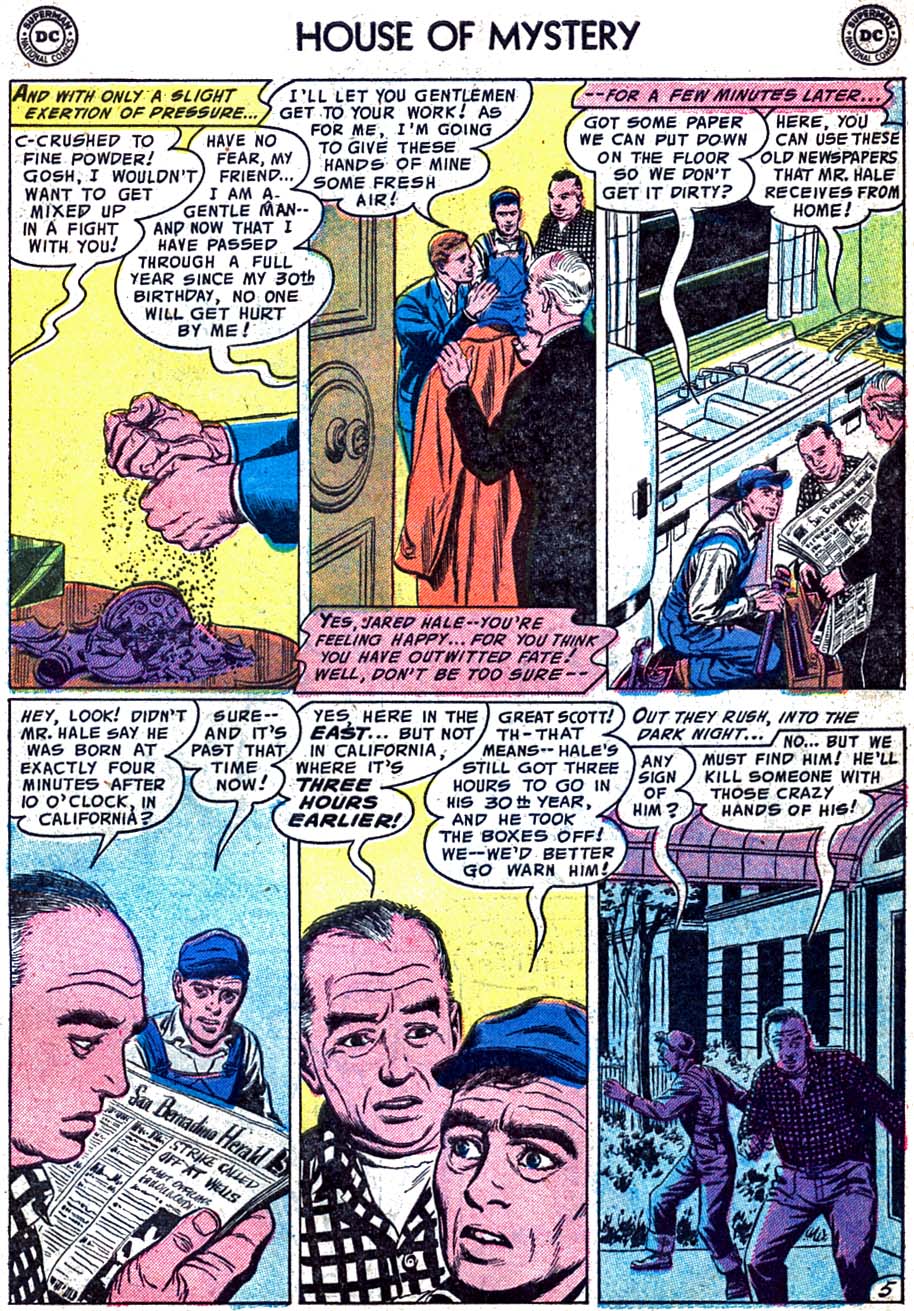 Read online House of Mystery (1951) comic -  Issue #49 - 31