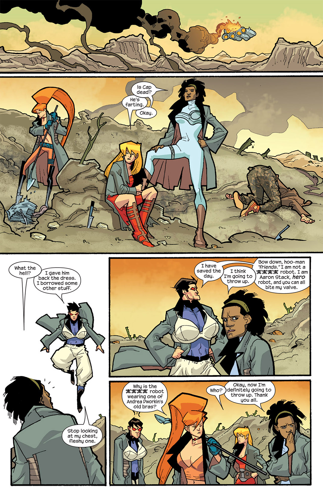 Read online Nextwave: Agents Of H.A.T.E. comic -  Issue #6 - 22