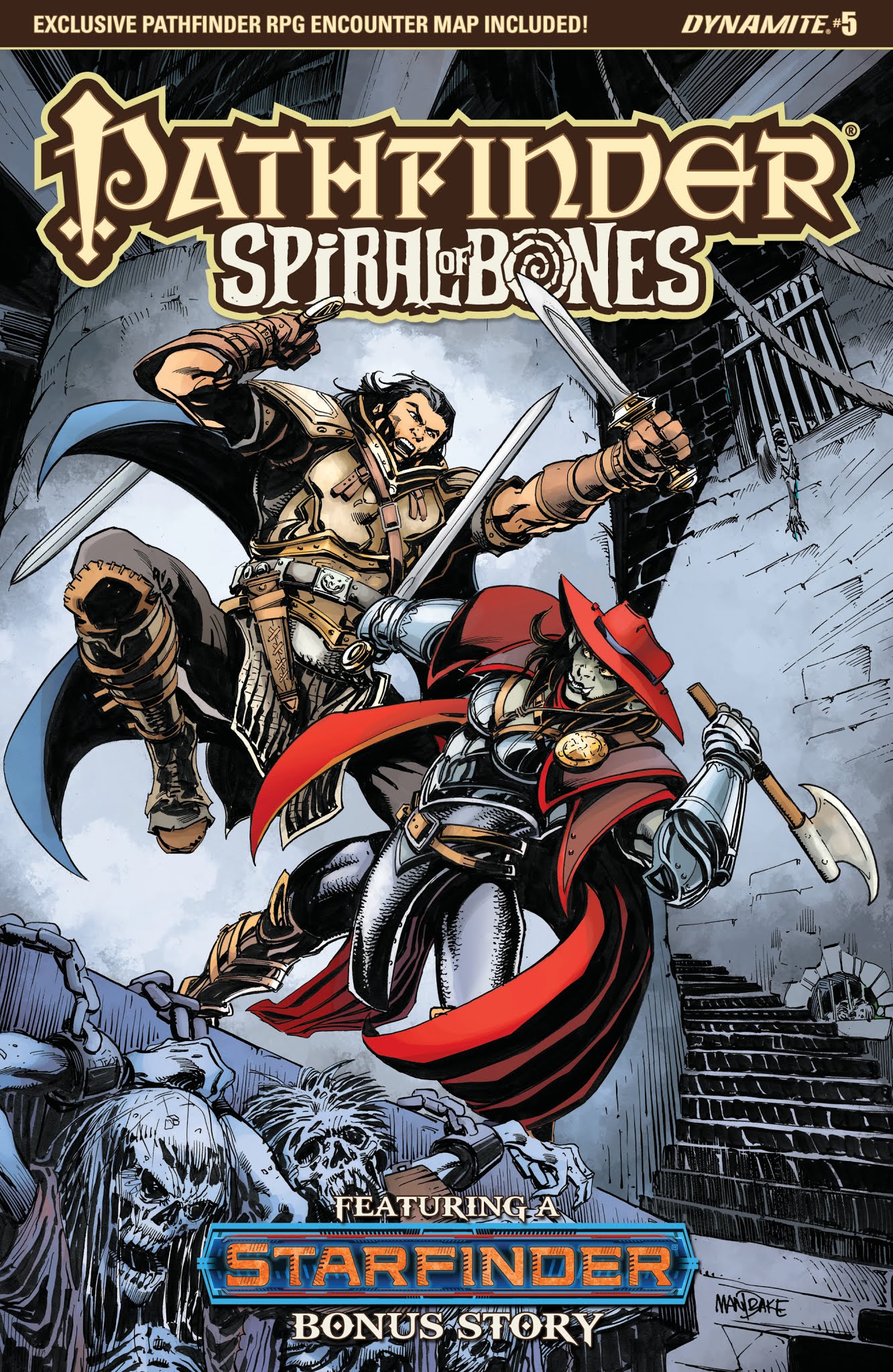 Read online Pathfinder: Spiral Of Bones comic -  Issue #5 - 3