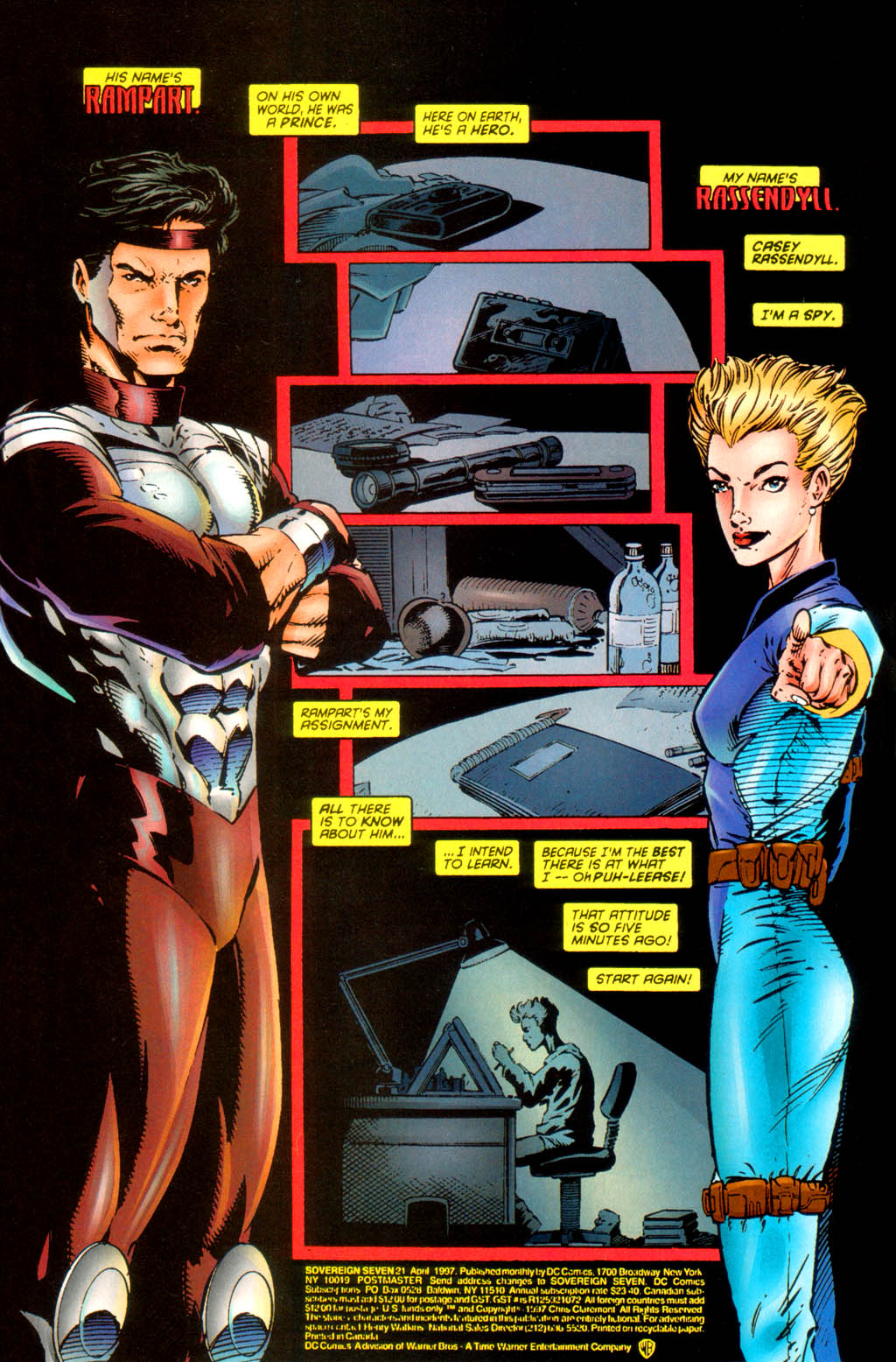 Read online Sovereign Seven comic -  Issue #21 - 2