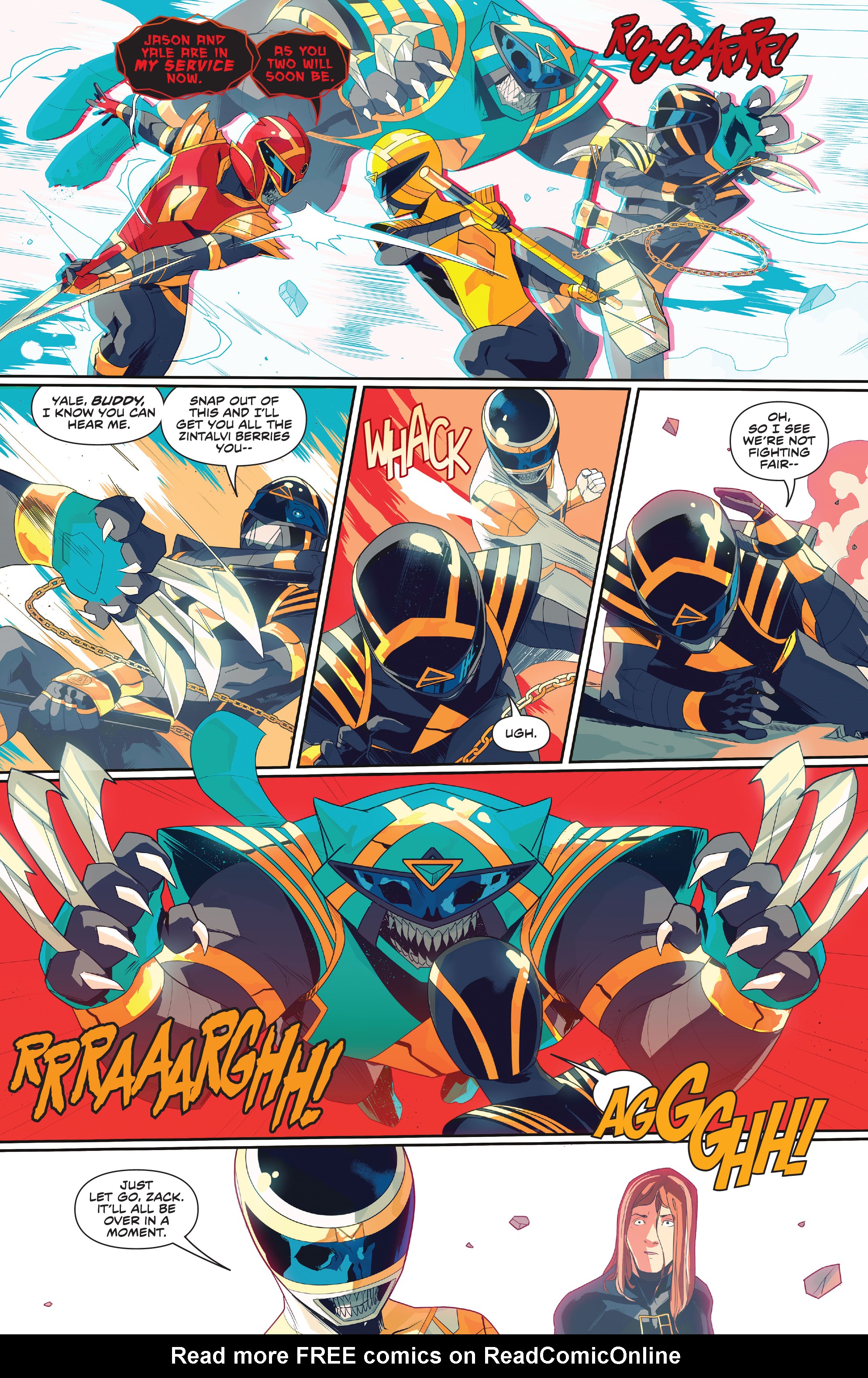 Read online Power Rangers comic -  Issue #22 - 19