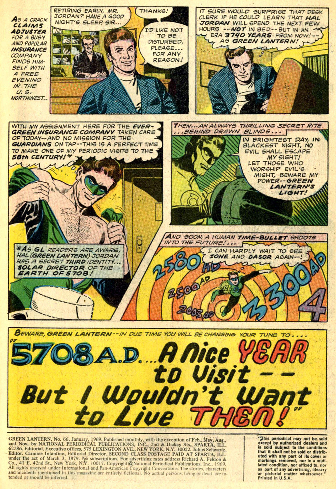 Read online Green Lantern (1960) comic -  Issue #66 - 3