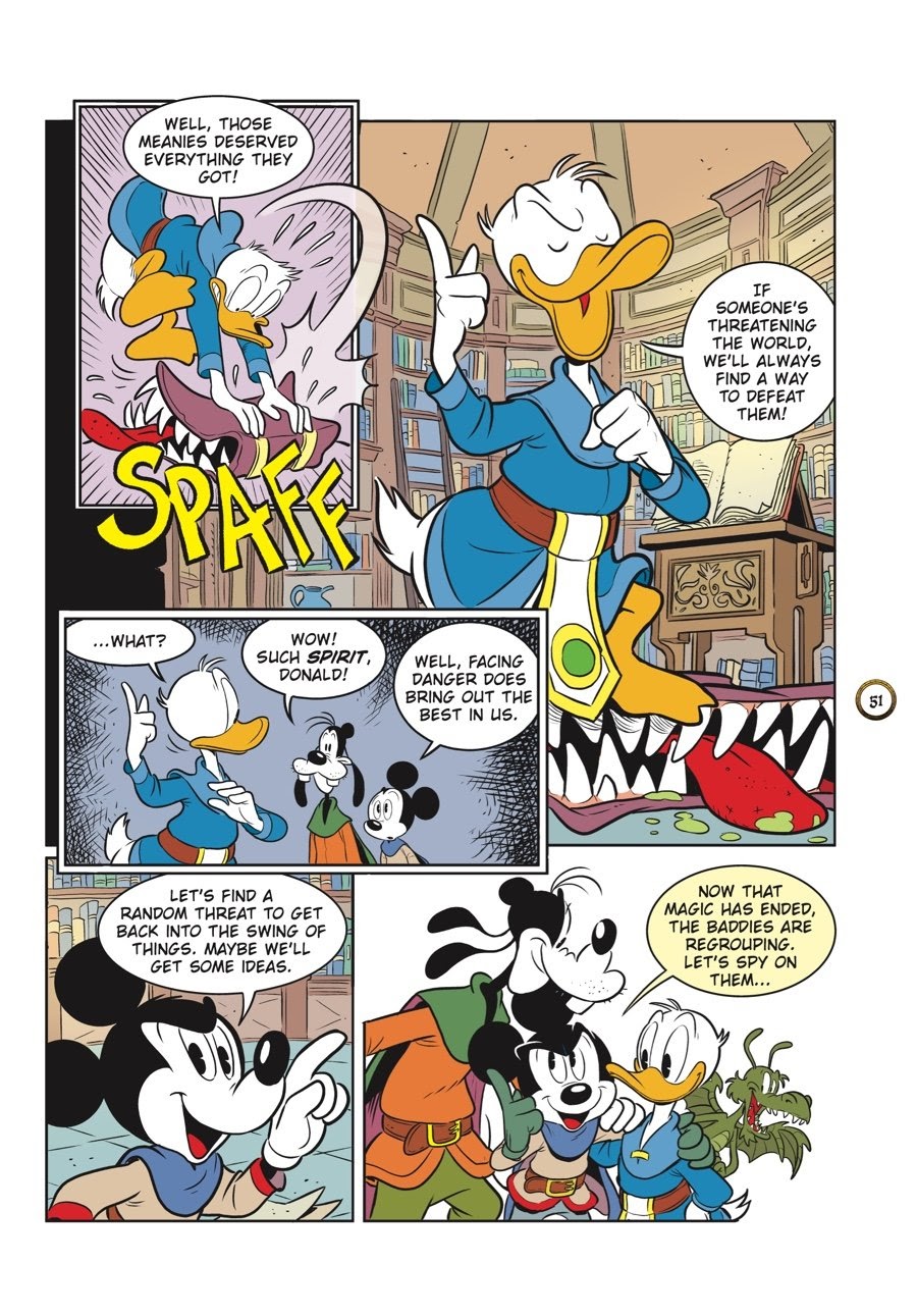 Read online Wizards of Mickey (2020) comic -  Issue # TPB 7 (Part 1) - 53