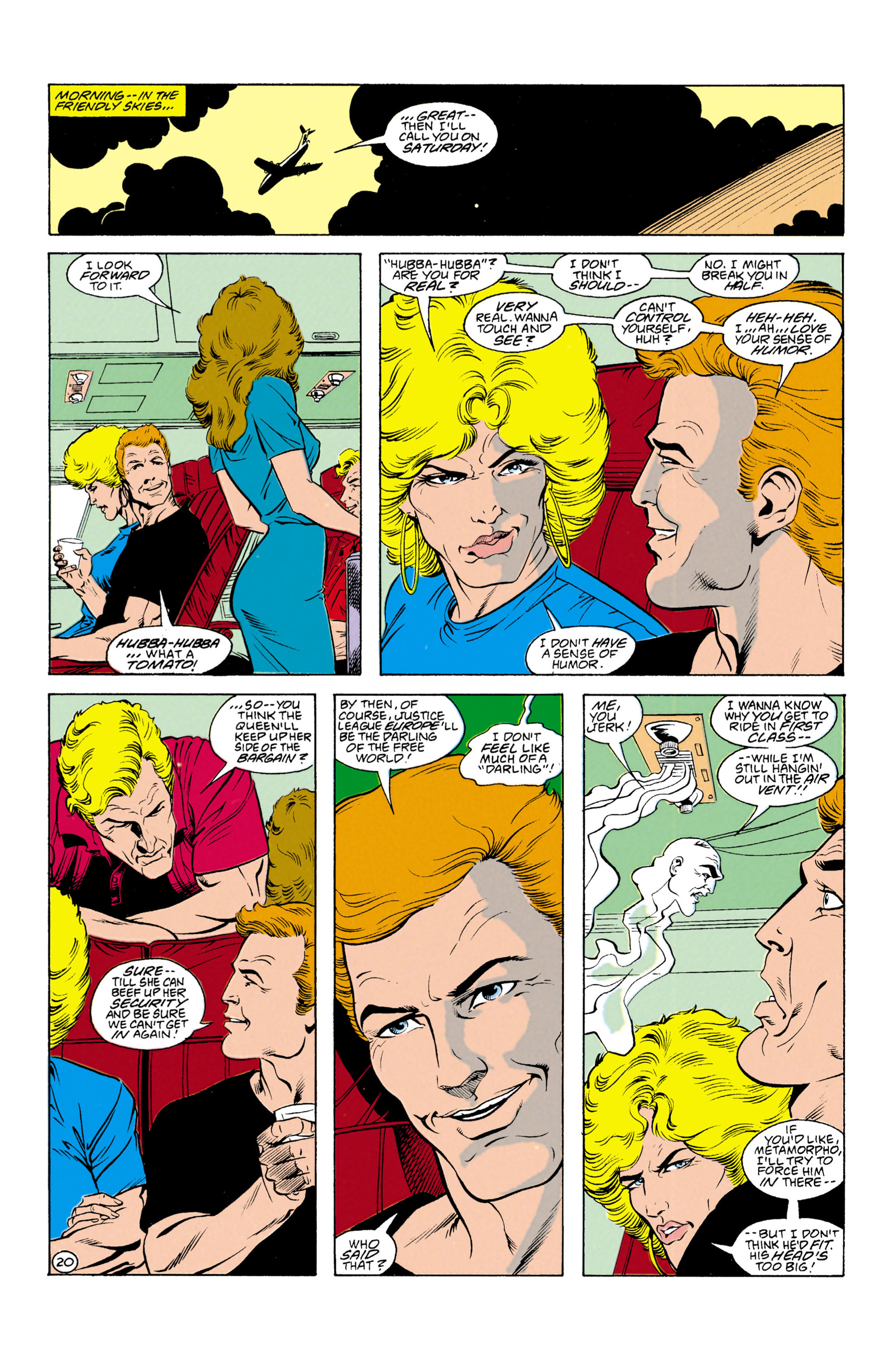 Read online Justice League Europe comic -  Issue #4 - 21