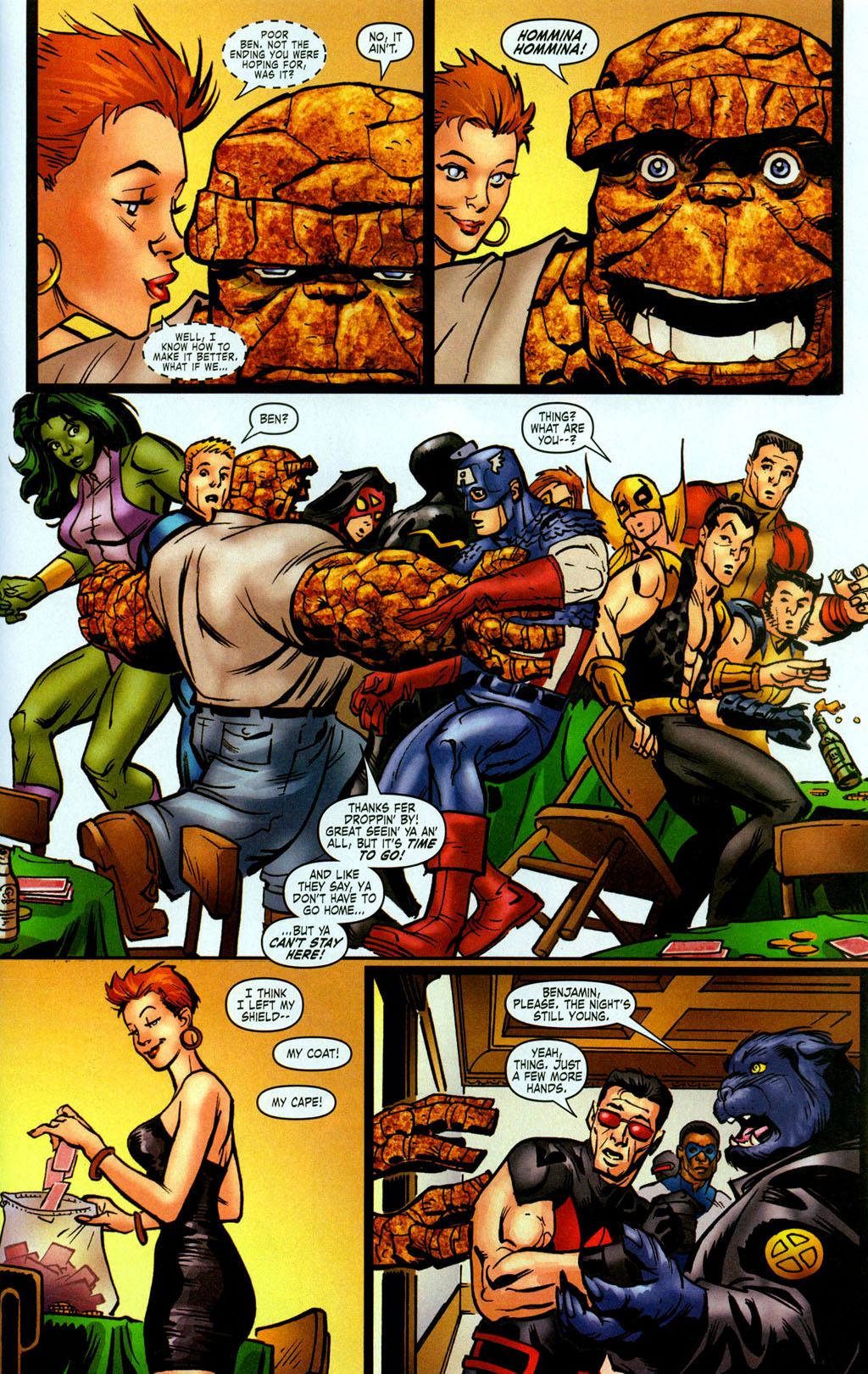 Read online The Thing (2006) comic -  Issue #8 - 21
