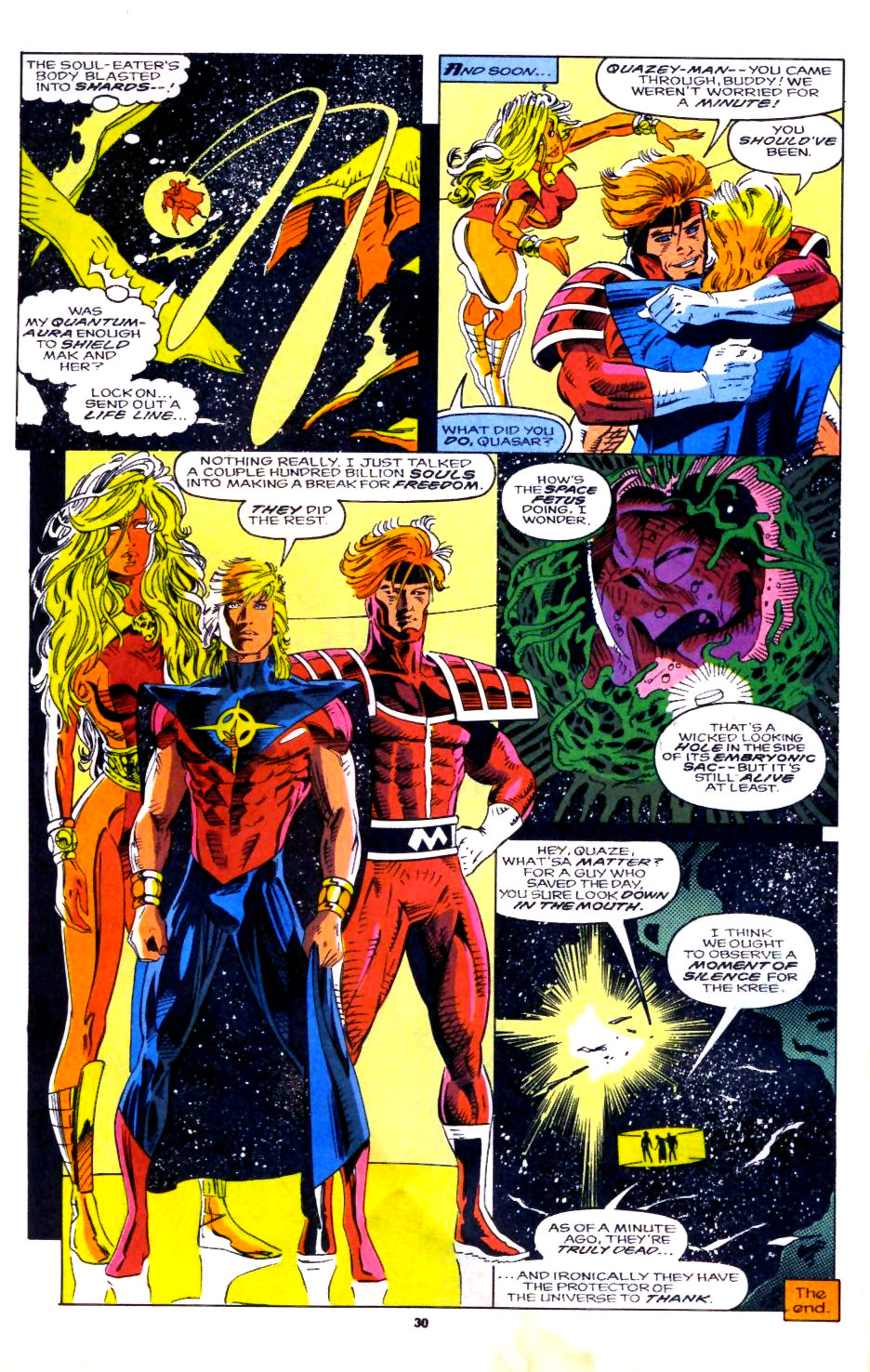 Read online Quasar comic -  Issue #36 - 22
