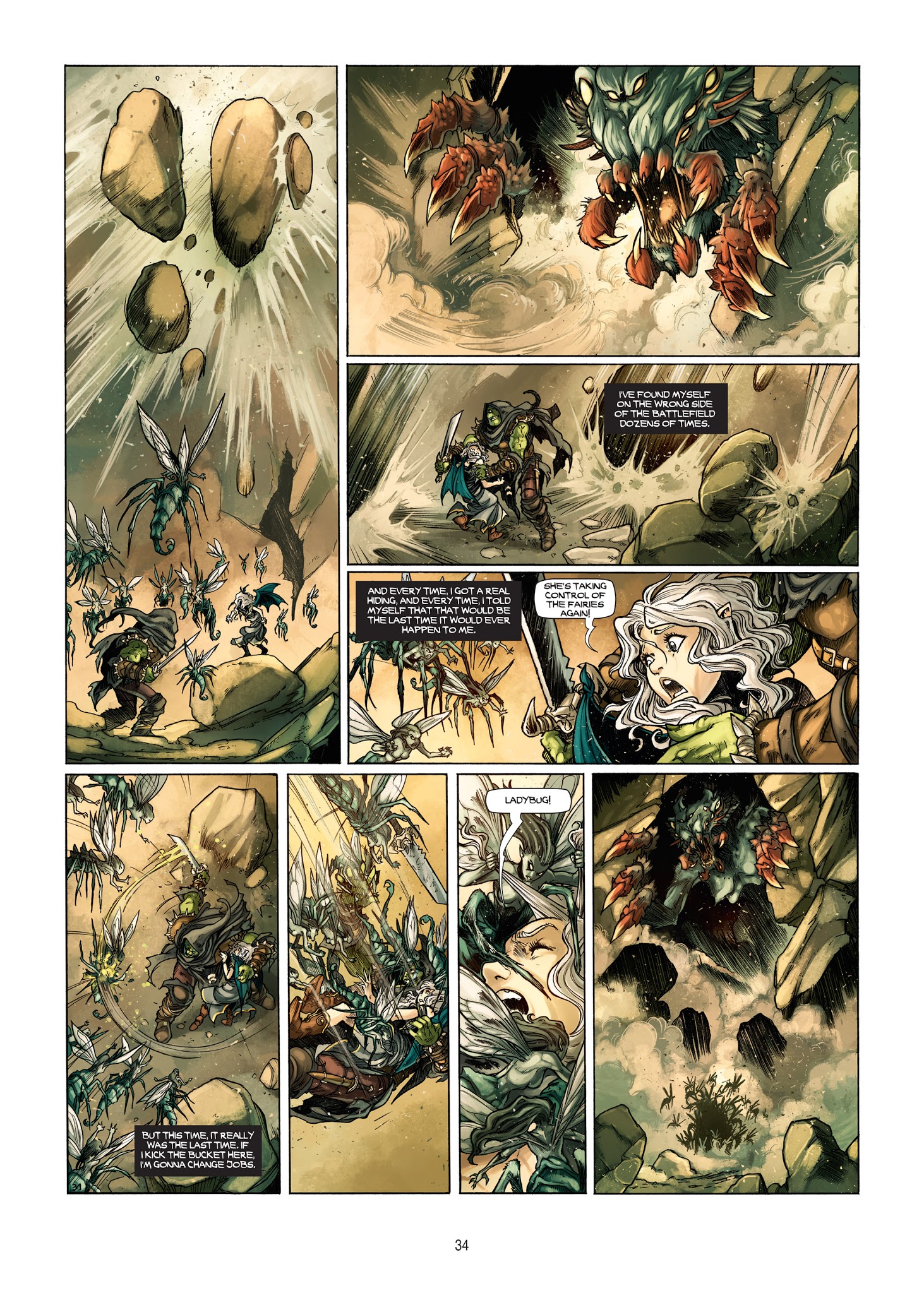 Read online Elves comic -  Issue #18 - 33