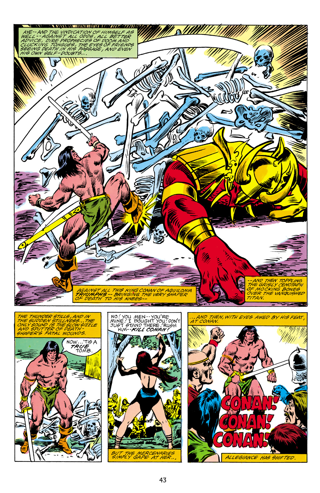 Read online The Chronicles of King Conan comic -  Issue # TPB 3 (Part 1) - 44