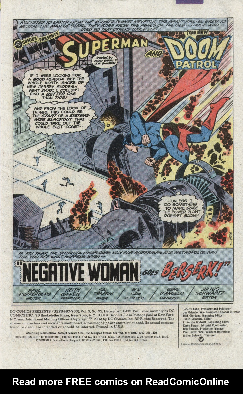 Read online DC Comics Presents comic -  Issue #52 - 2