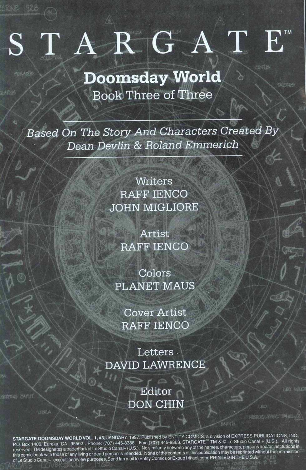 Read online Stargate: Doomsday World comic -  Issue #3 - 2