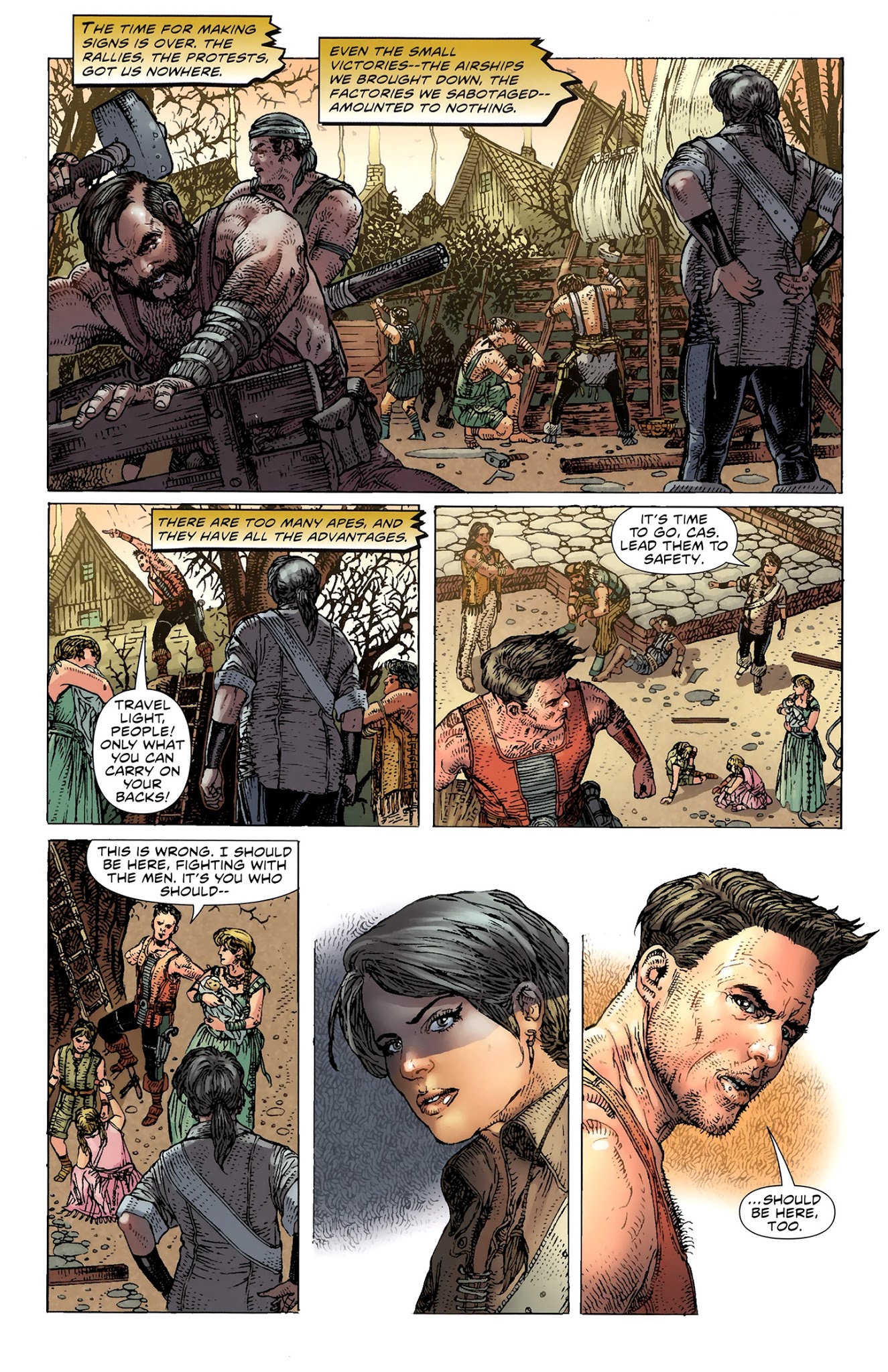 Read online Planet of the Apes (2011) comic -  Issue #8 - 12