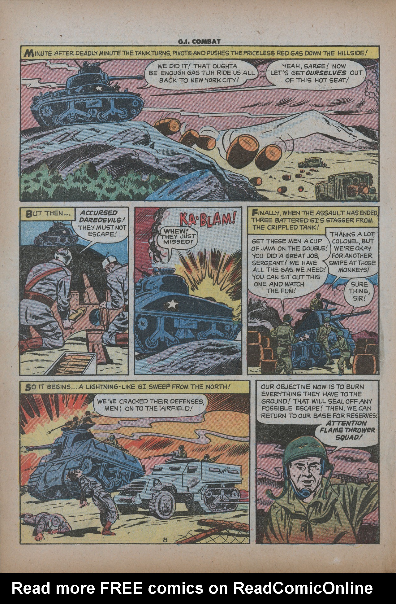 Read online G.I. Combat (1952) comic -  Issue #21 - 10