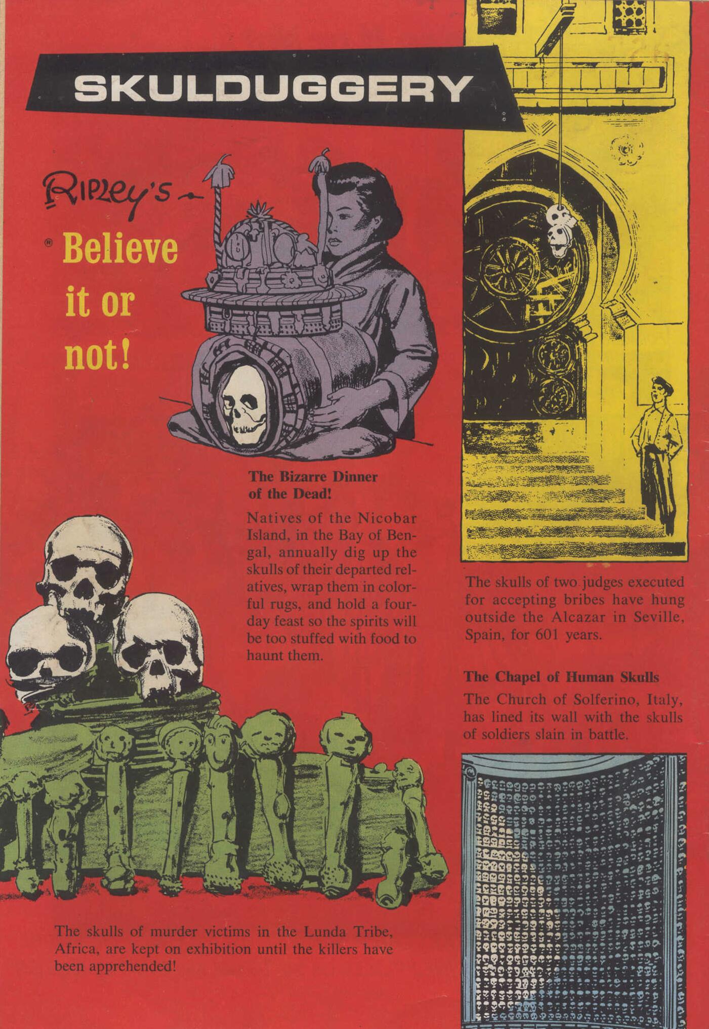 Read online Ripley's Believe it or Not! (1965) comic -  Issue #2 - 36