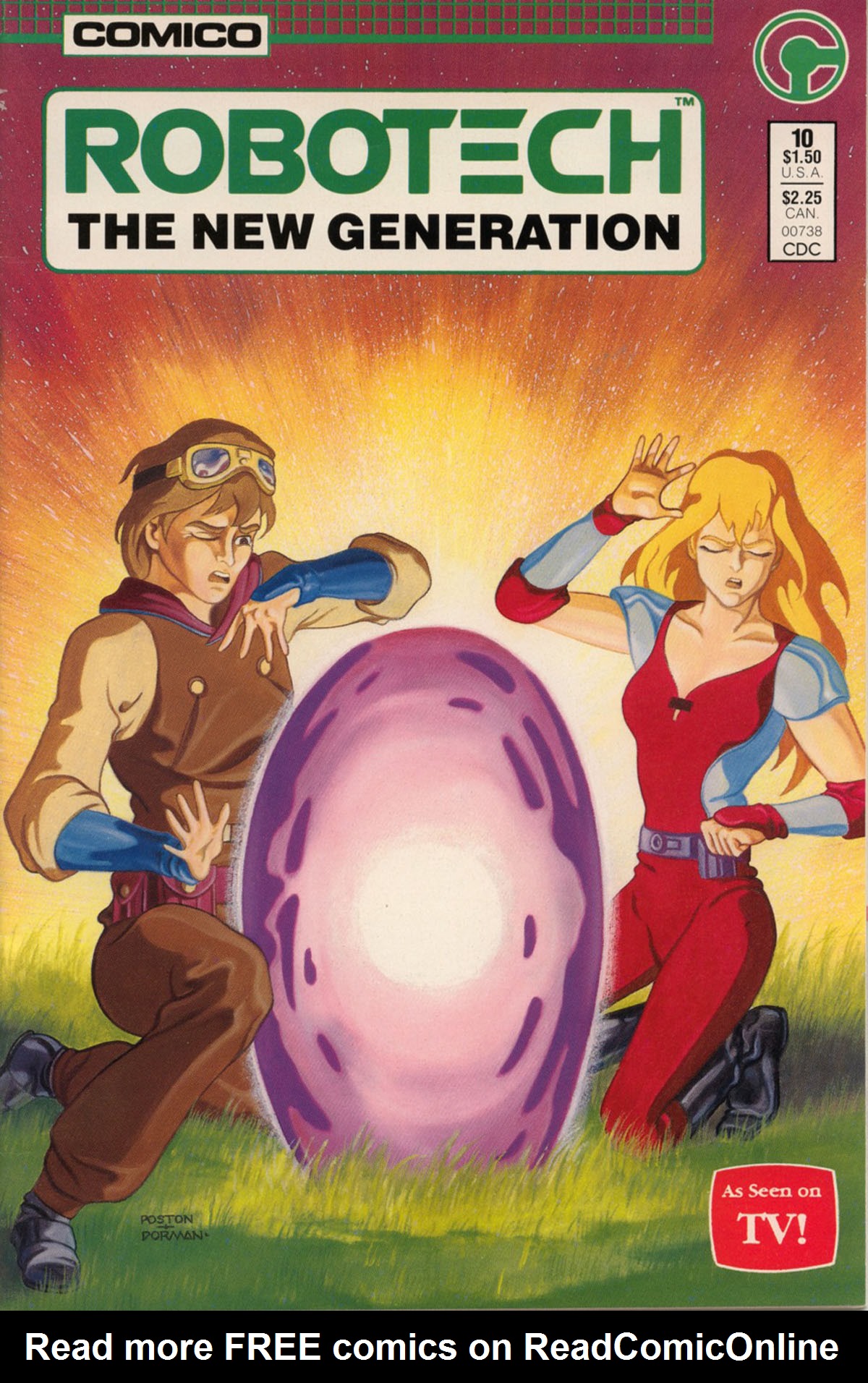 Read online Robotech The New Generation comic -  Issue #10 - 1