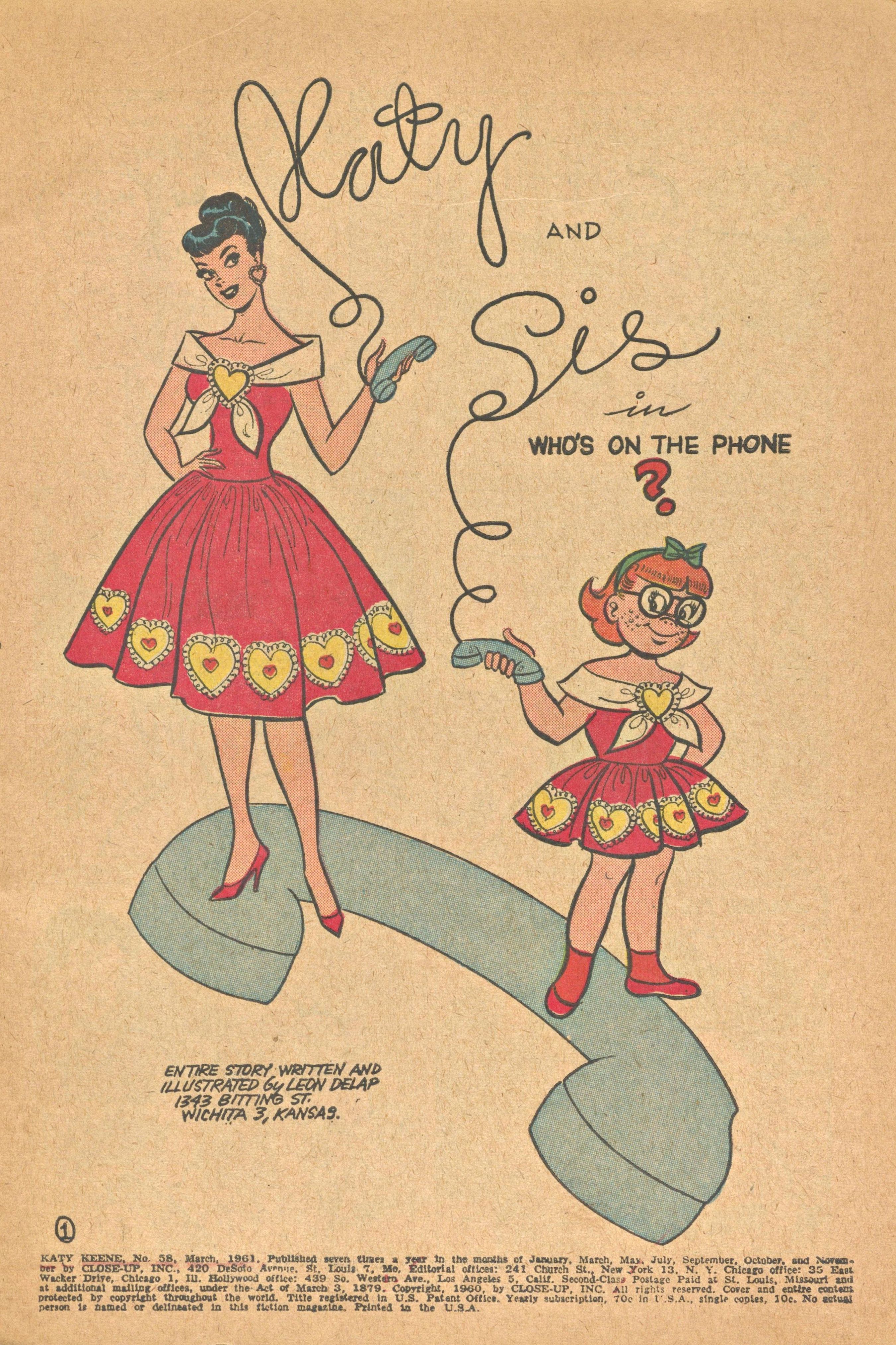 Read online Katy Keene (1949) comic -  Issue #58 - 3