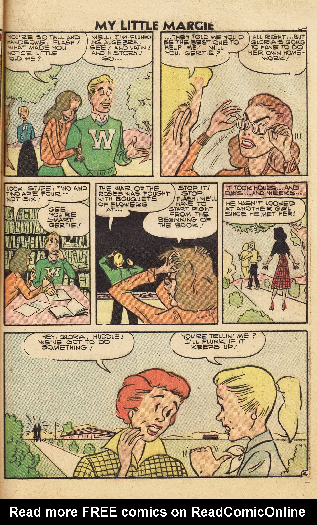 Read online My Little Margie (1954) comic -  Issue #20 - 56