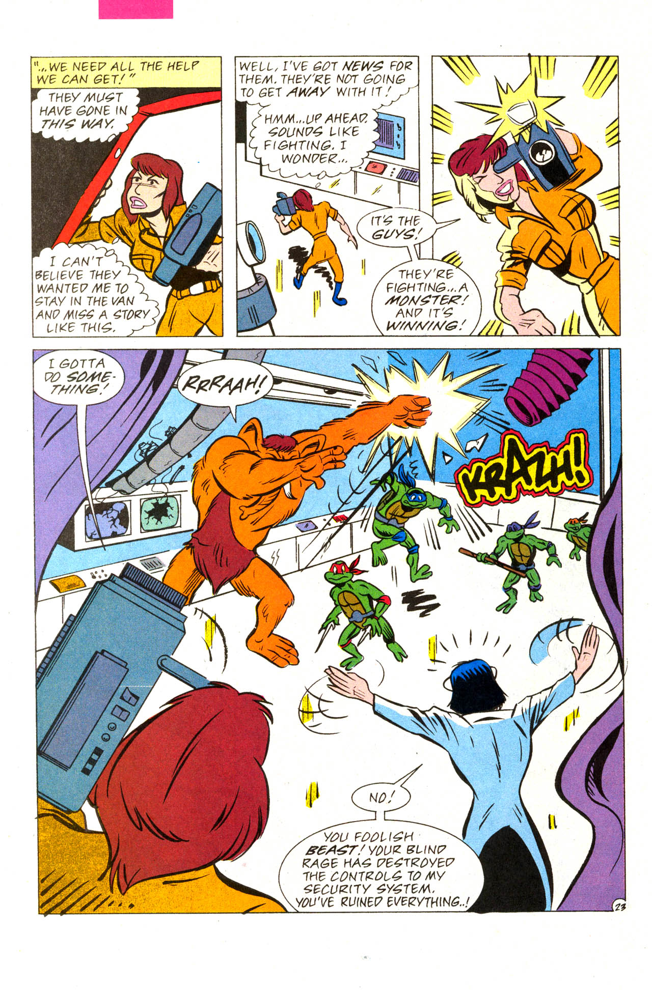 Read online Teenage Mutant Ninja Turtles Adventures (1989) comic -  Issue #41 - 27
