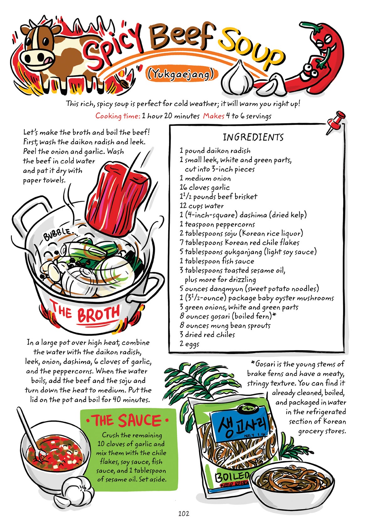 Read online Cook Korean! A Comic Book With Recipes comic -  Issue # TPB (Part 2) - 3