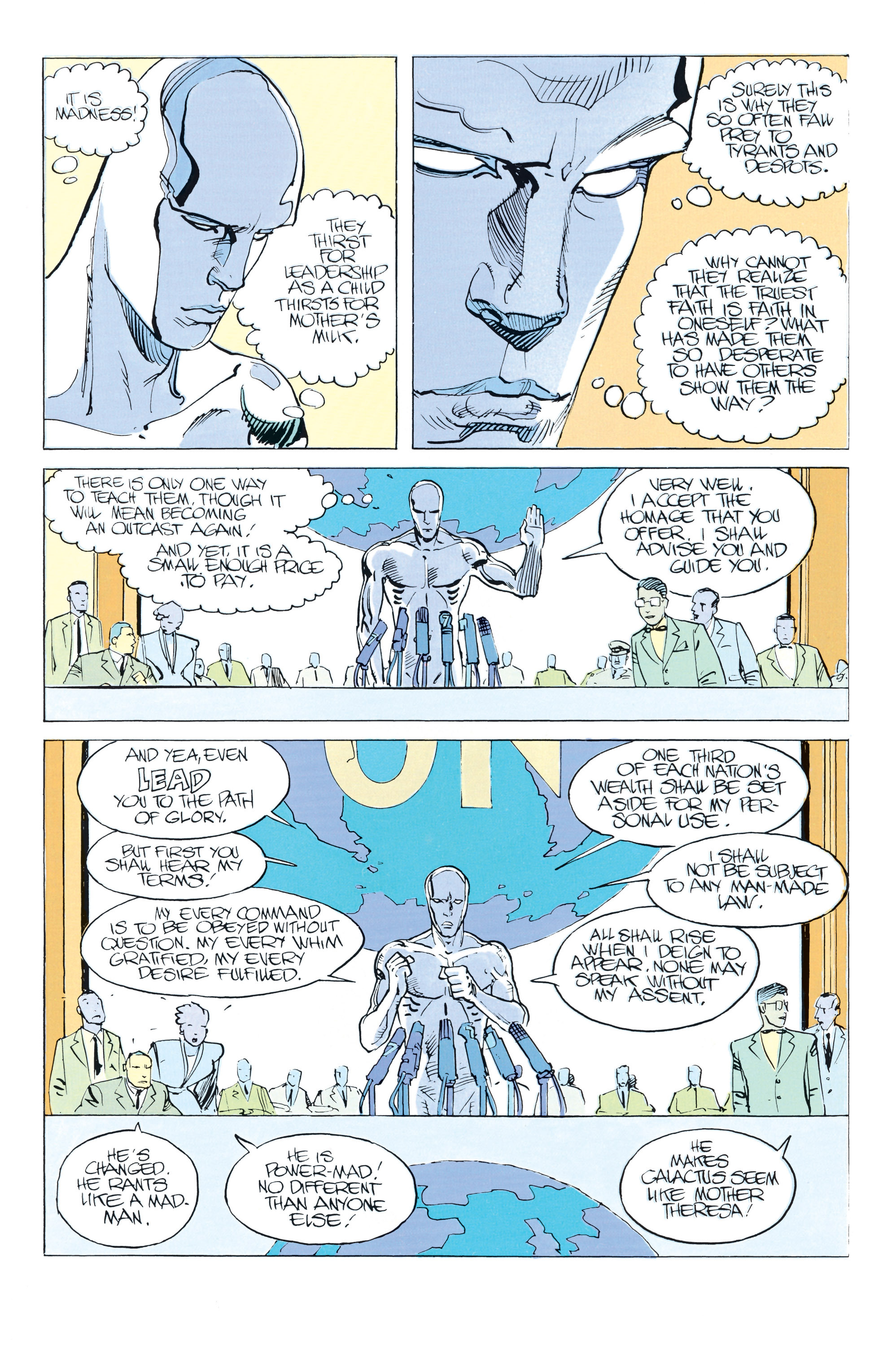 Read online Silver Surfer: Parable comic -  Issue # TPB - 52