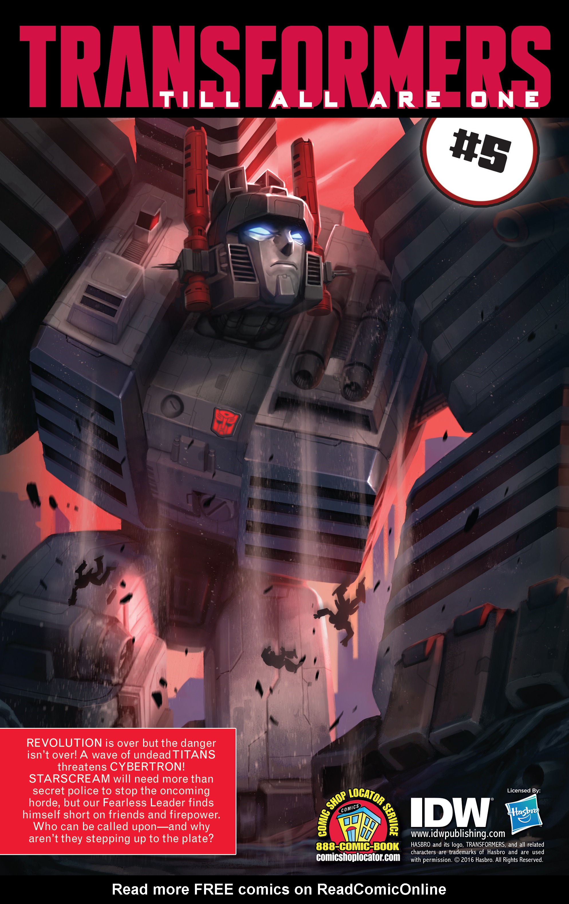 Read online The Transformers Till All Are One: Revolution comic -  Issue # Full - 25