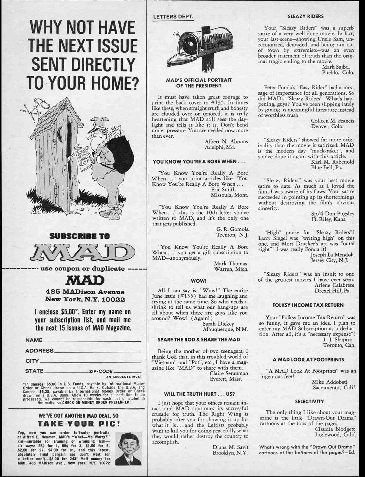 Read online MAD comic -  Issue #137 - 4