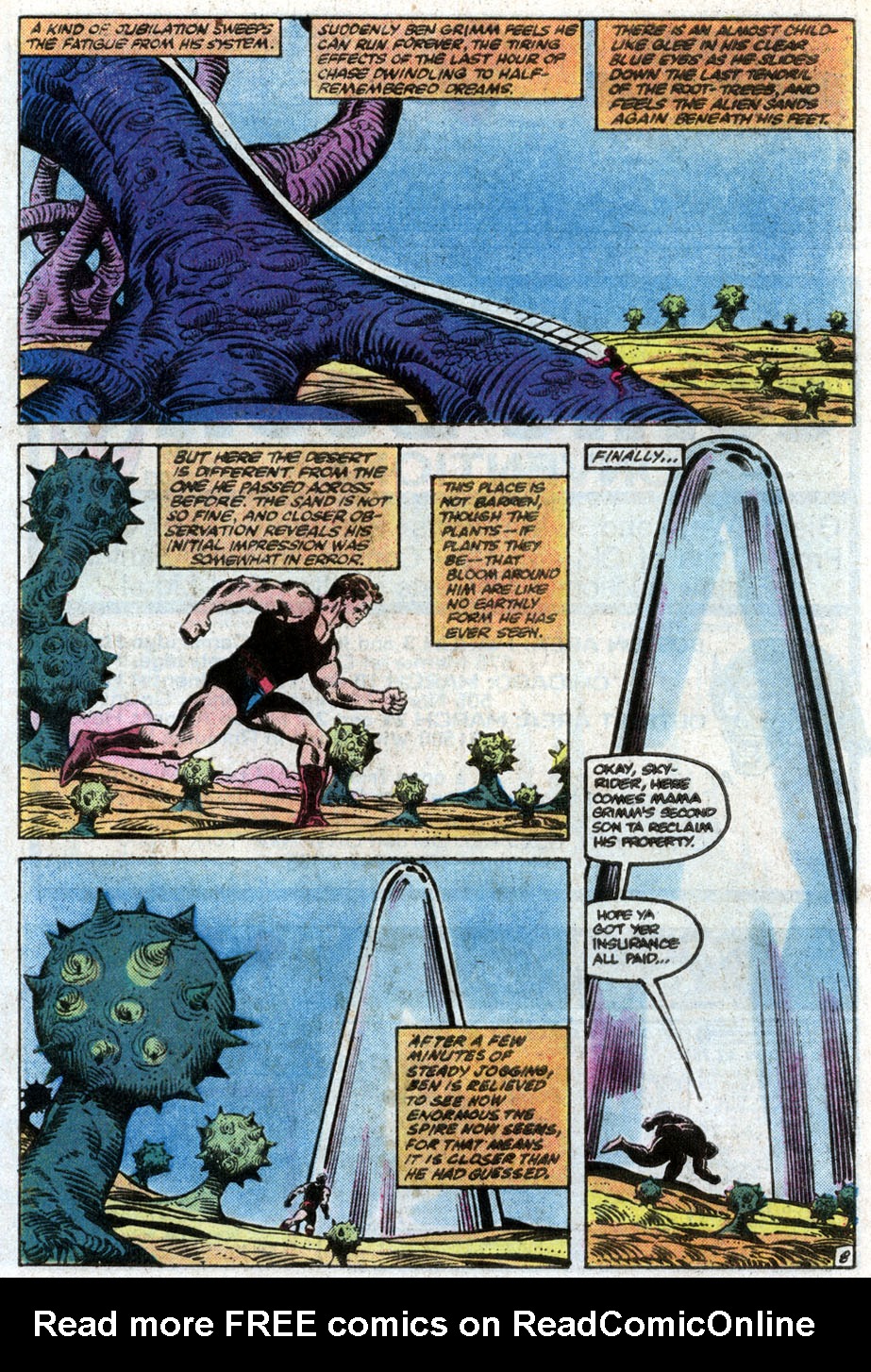 Read online The Thing comic -  Issue #11 - 9