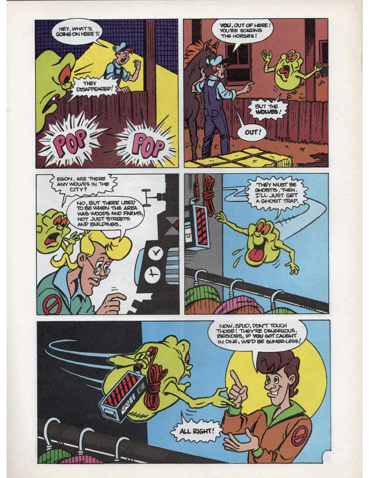 Read online The Real Ghostbusters comic -  Issue #193 - 7