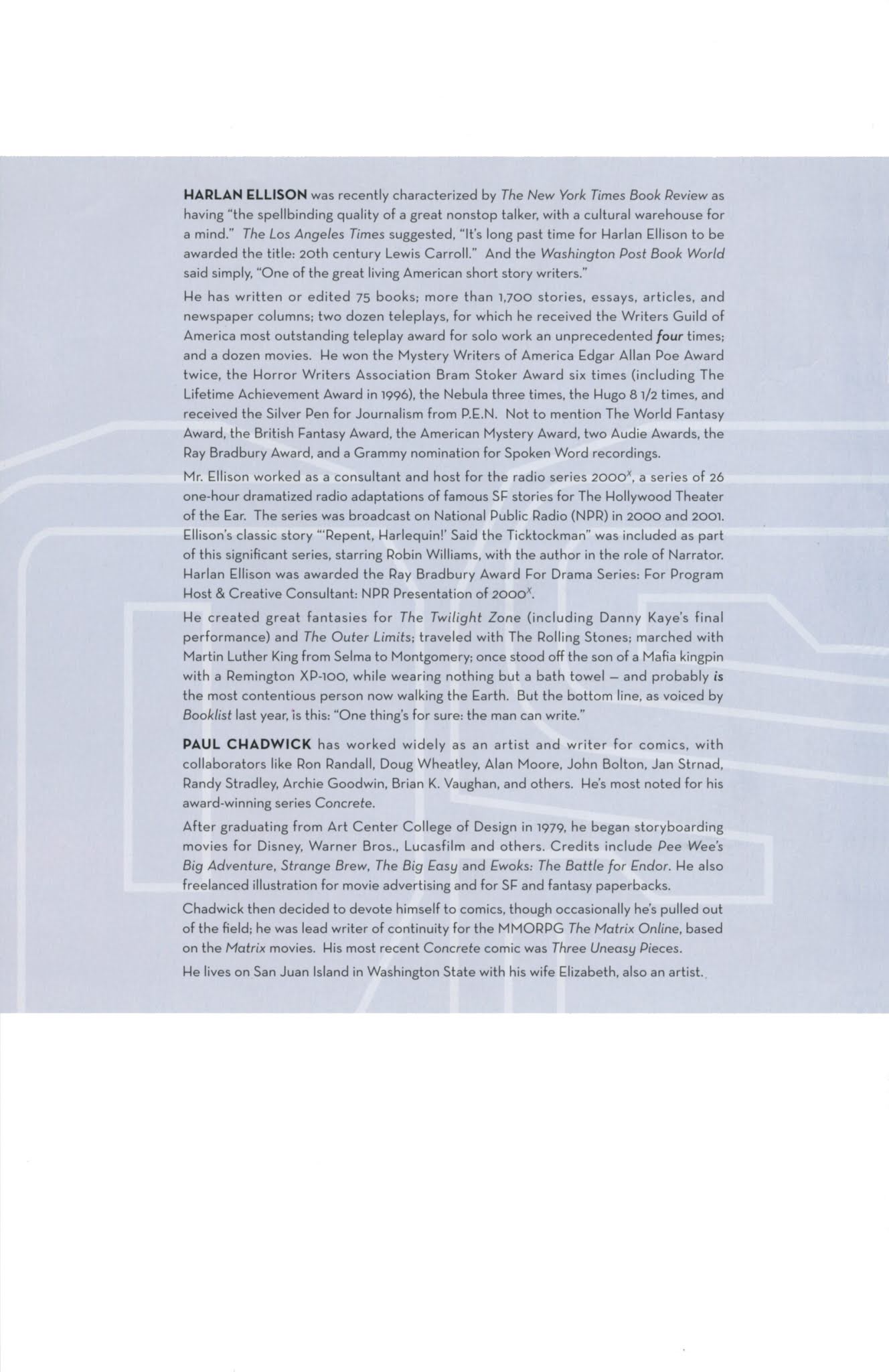 Read online Harlan Ellison's 7 Against Chaos comic -  Issue # TPB (Part 2) - 105