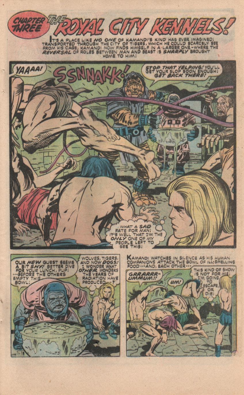 Read online Kamandi, The Last Boy On Earth comic -  Issue #32 - 46