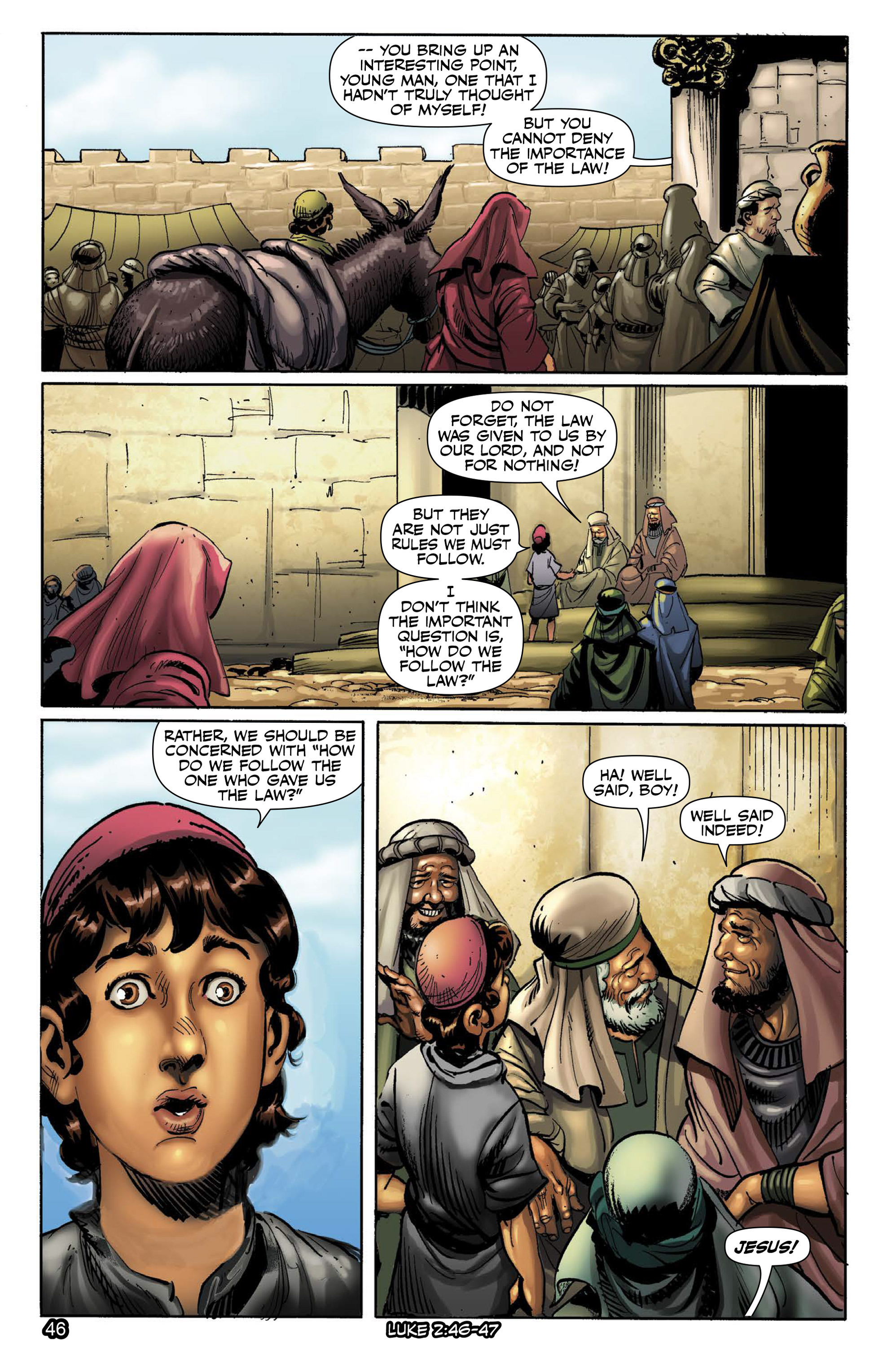 Read online The Kingstone Bible comic -  Issue #9 - 50