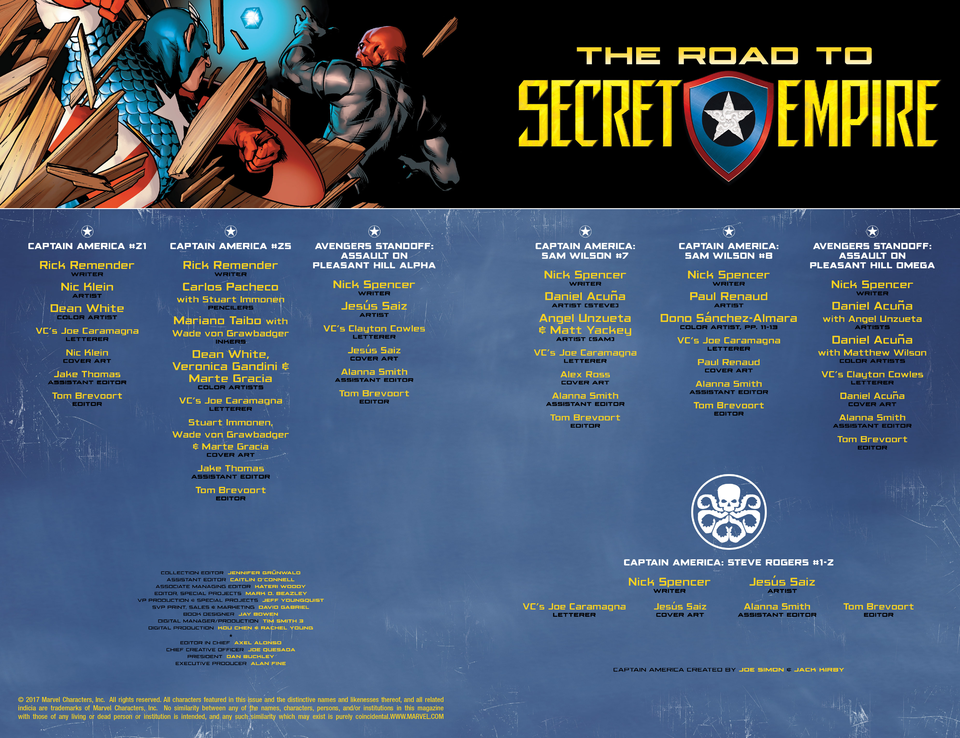 Read online Secret Empire Prelude comic -  Issue # TPB - 3