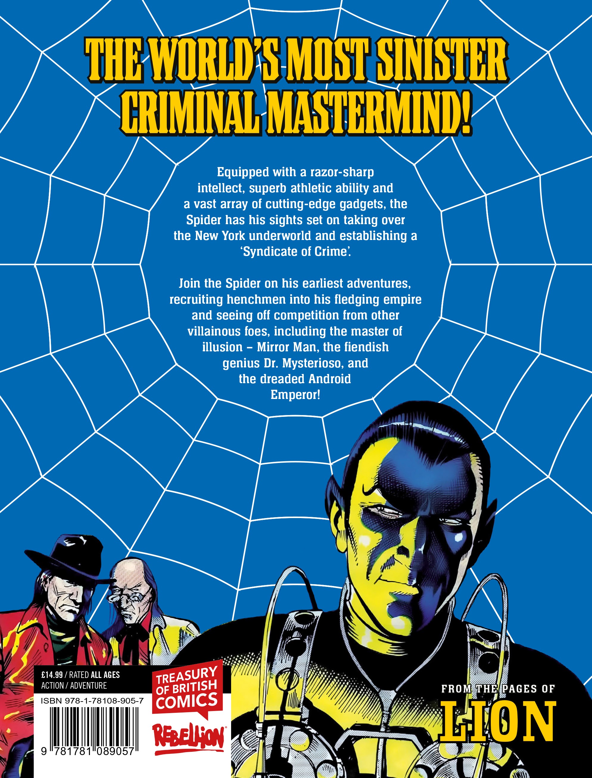 Read online The Spider's Syndicate of Crime comic -  Issue # TPB - 148