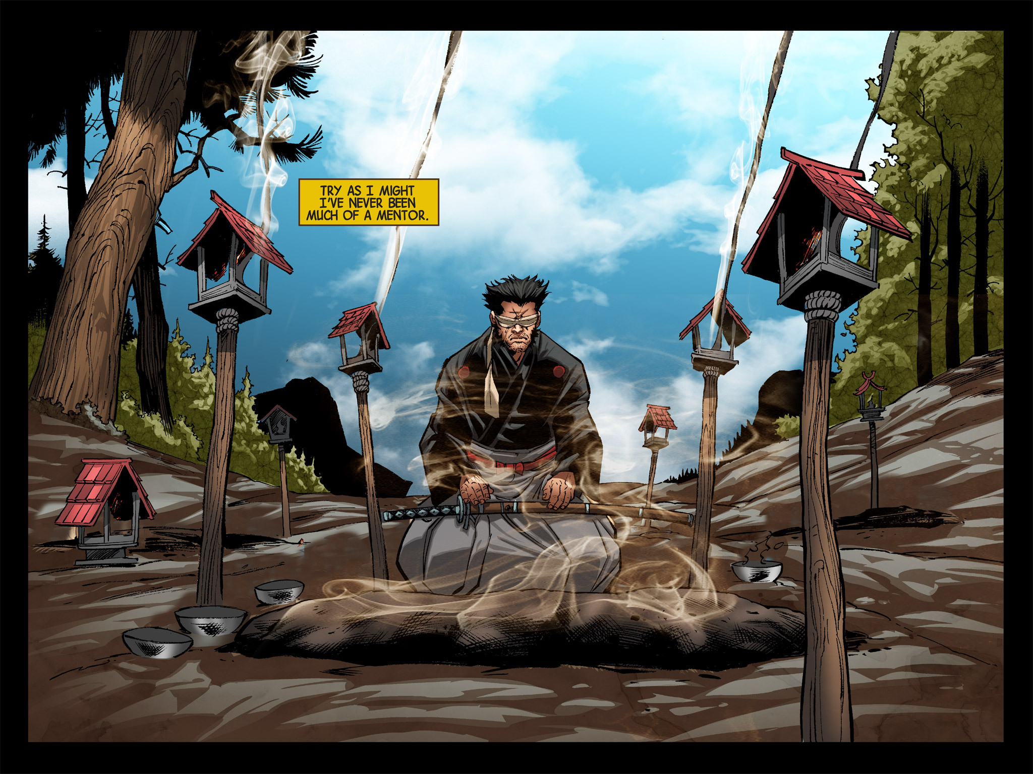 Read online Wolverine: Japan's Most Wanted comic -  Issue #12 - 22