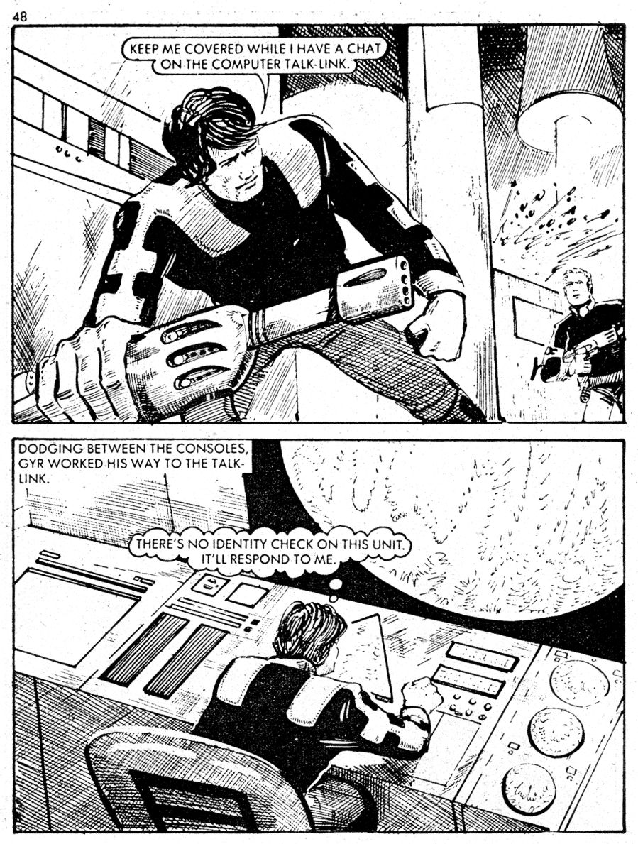 Read online Starblazer comic -  Issue #21 - 48
