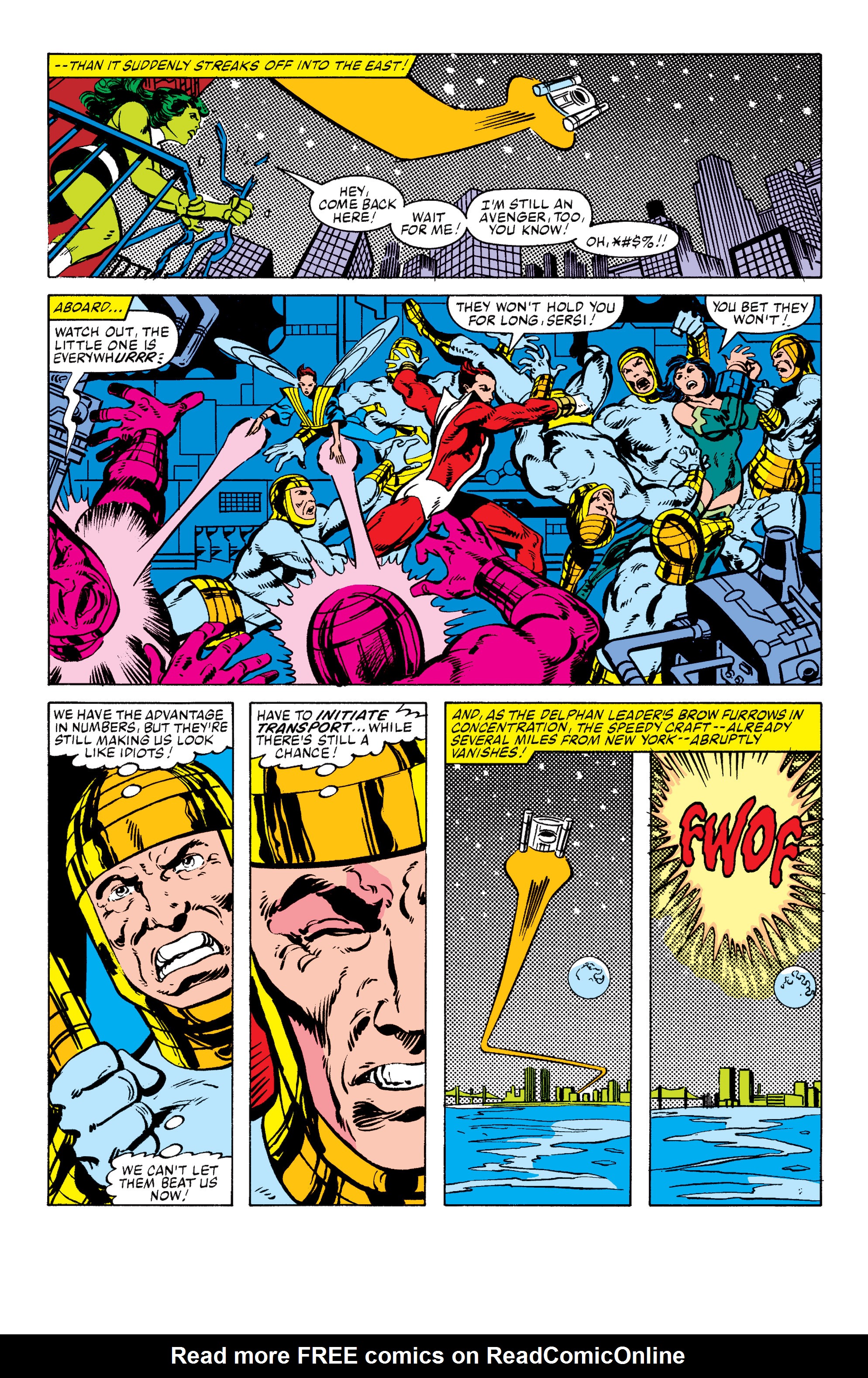 Read online The Avengers (1963) comic -  Issue #246 - 21