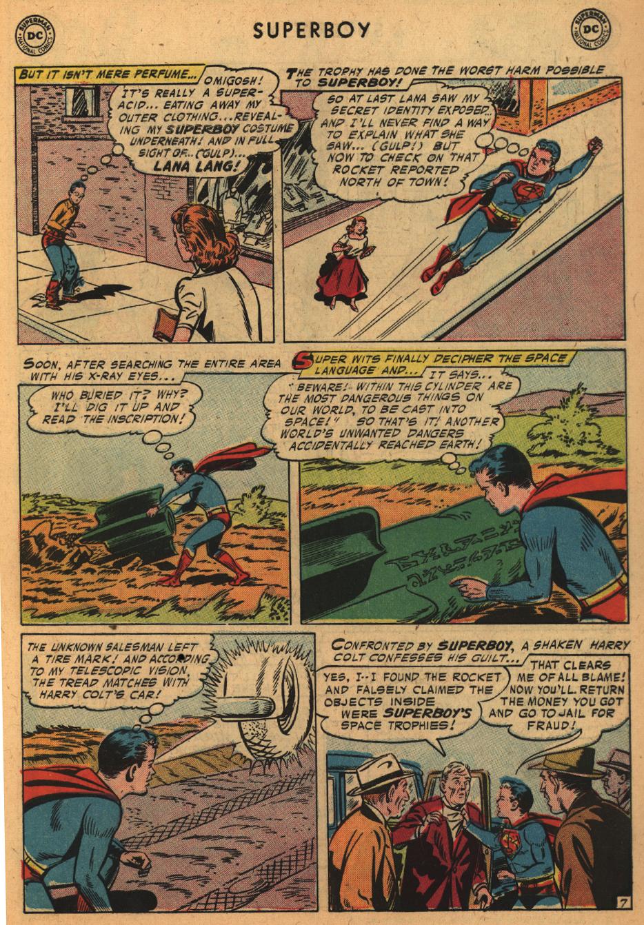 Read online Superboy (1949) comic -  Issue #55 - 8