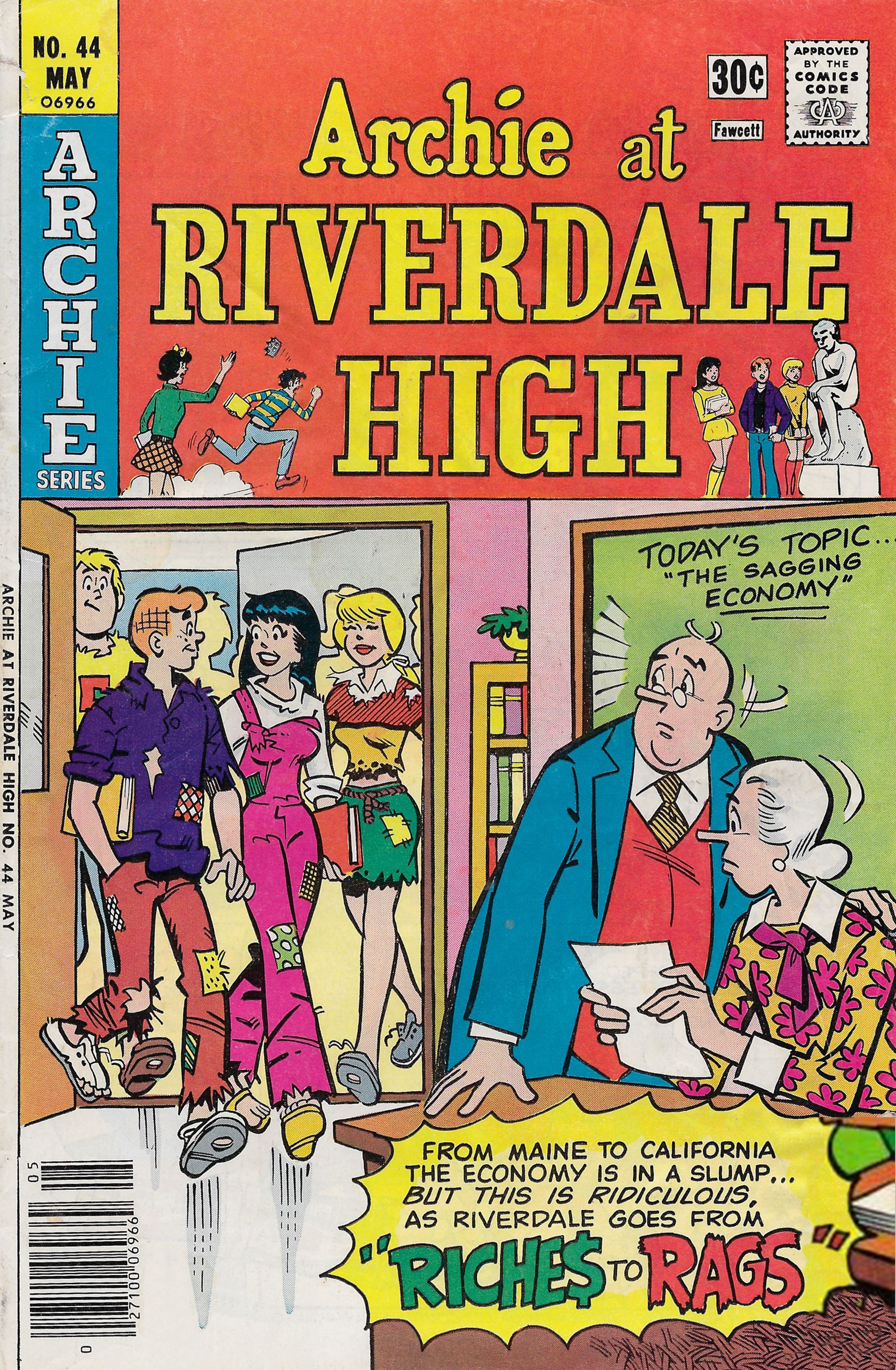 Read online Archie at Riverdale High (1972) comic -  Issue #44 - 1