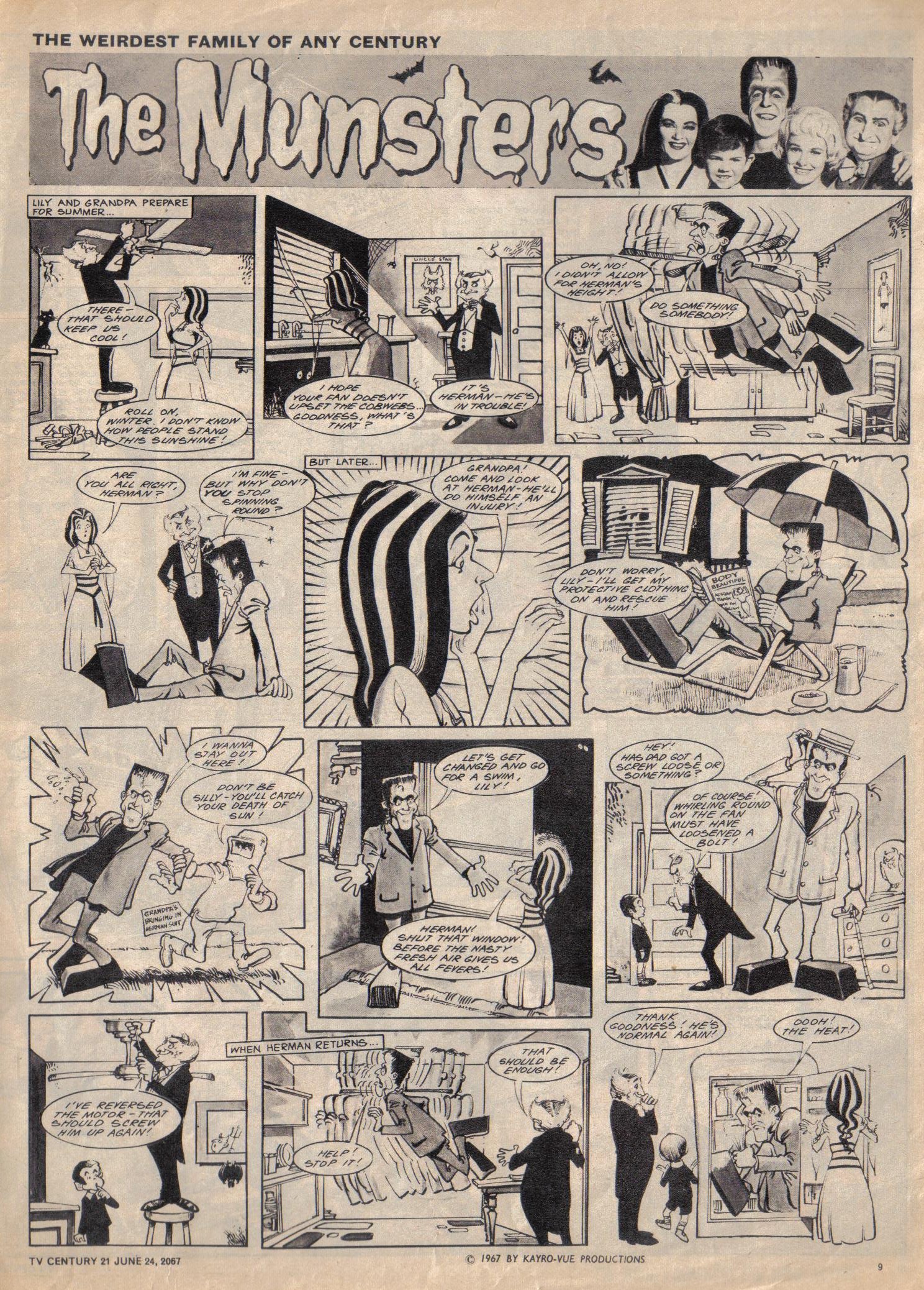 Read online TV Century 21 (TV 21) comic -  Issue #127 - 9