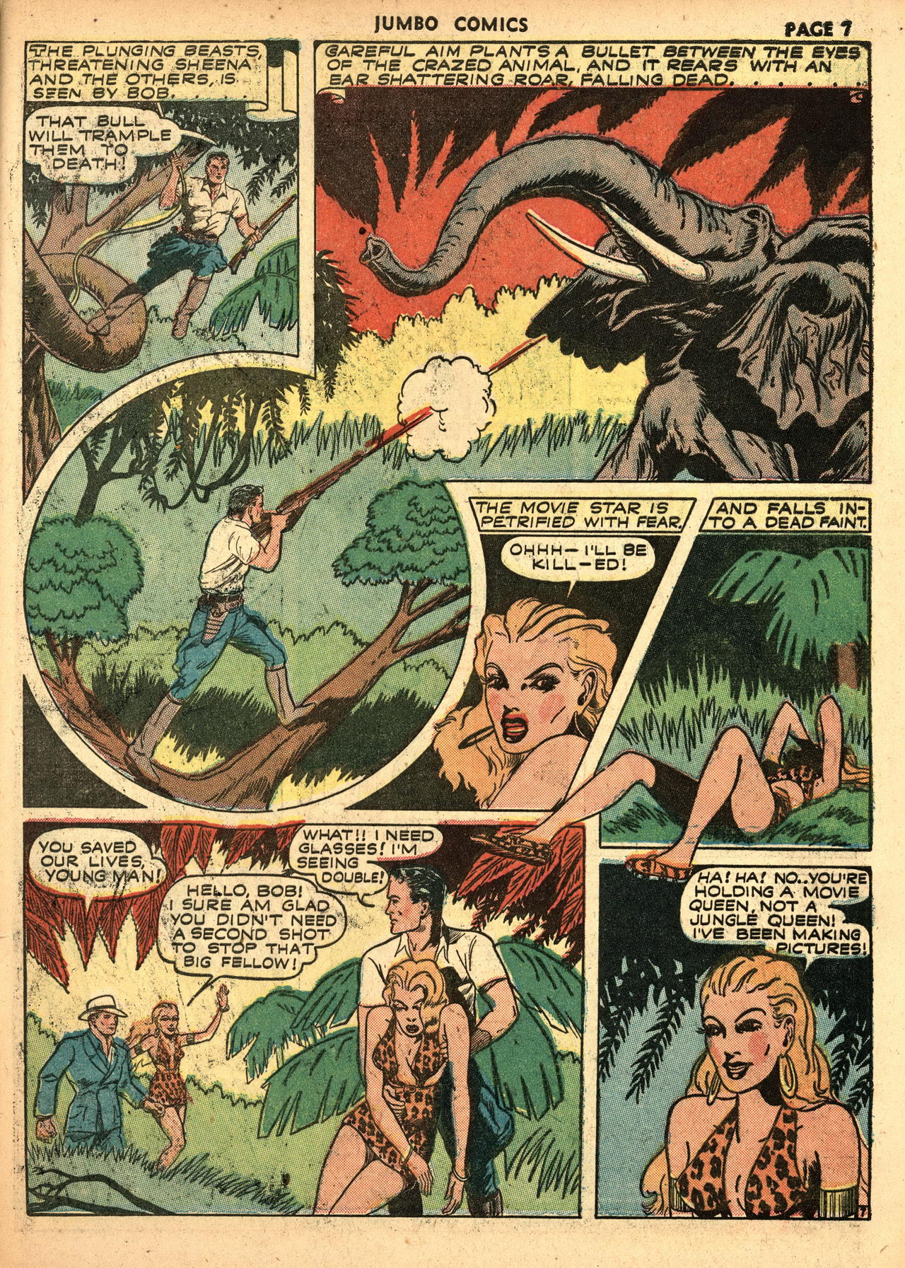 Read online Jumbo Comics comic -  Issue #37 - 9