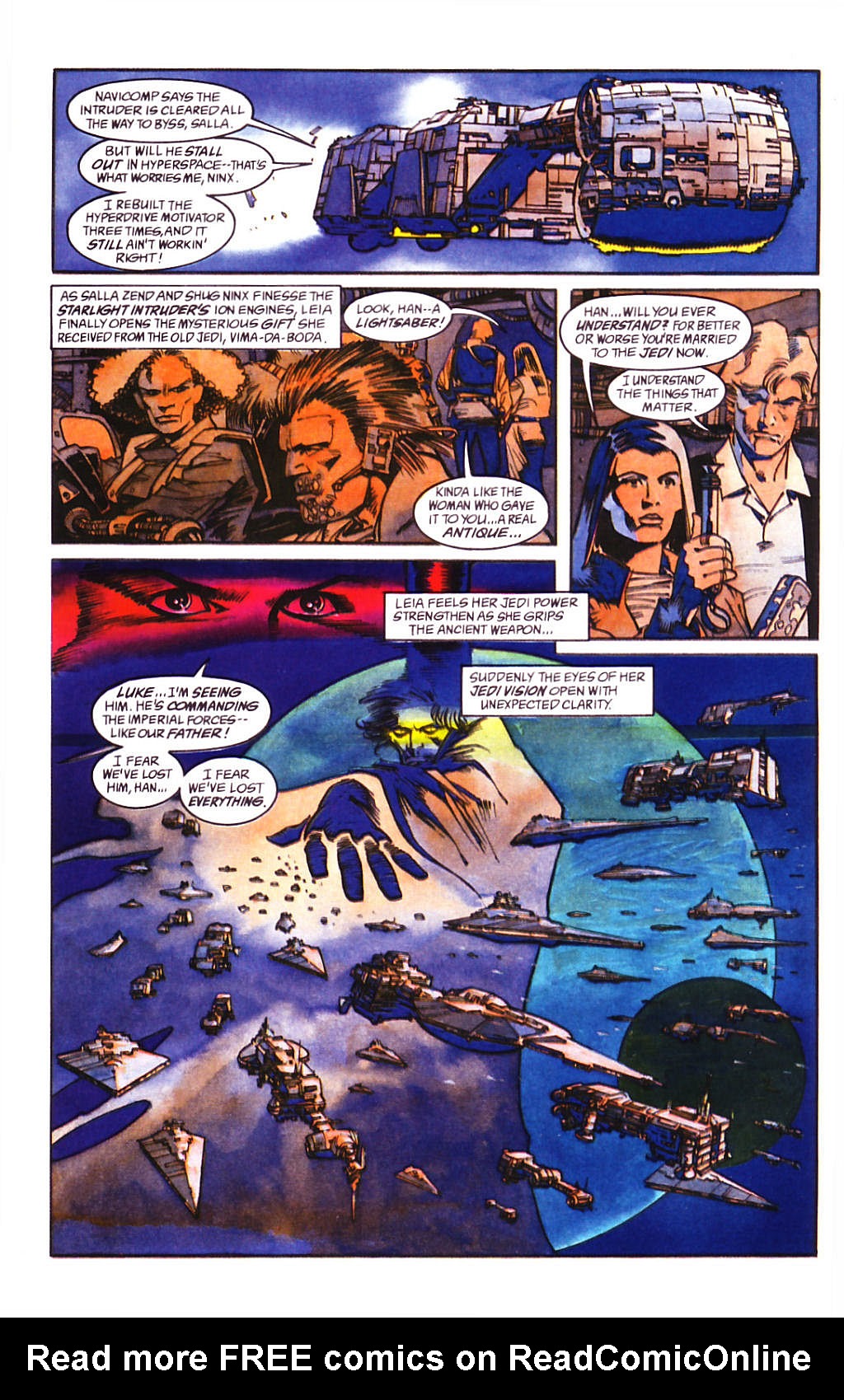 Read online Star Wars: Dark Empire comic -  Issue #4 - 10